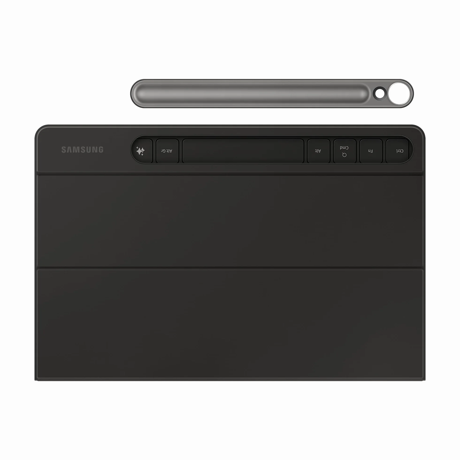 Samsung Book Cover Keyboard Slim Custodia per tablet con tastiera per Galaxy Tab S9 | S9 FE | S10 FE | S10 Lite, Layout Italiano QWERTY, Nero
