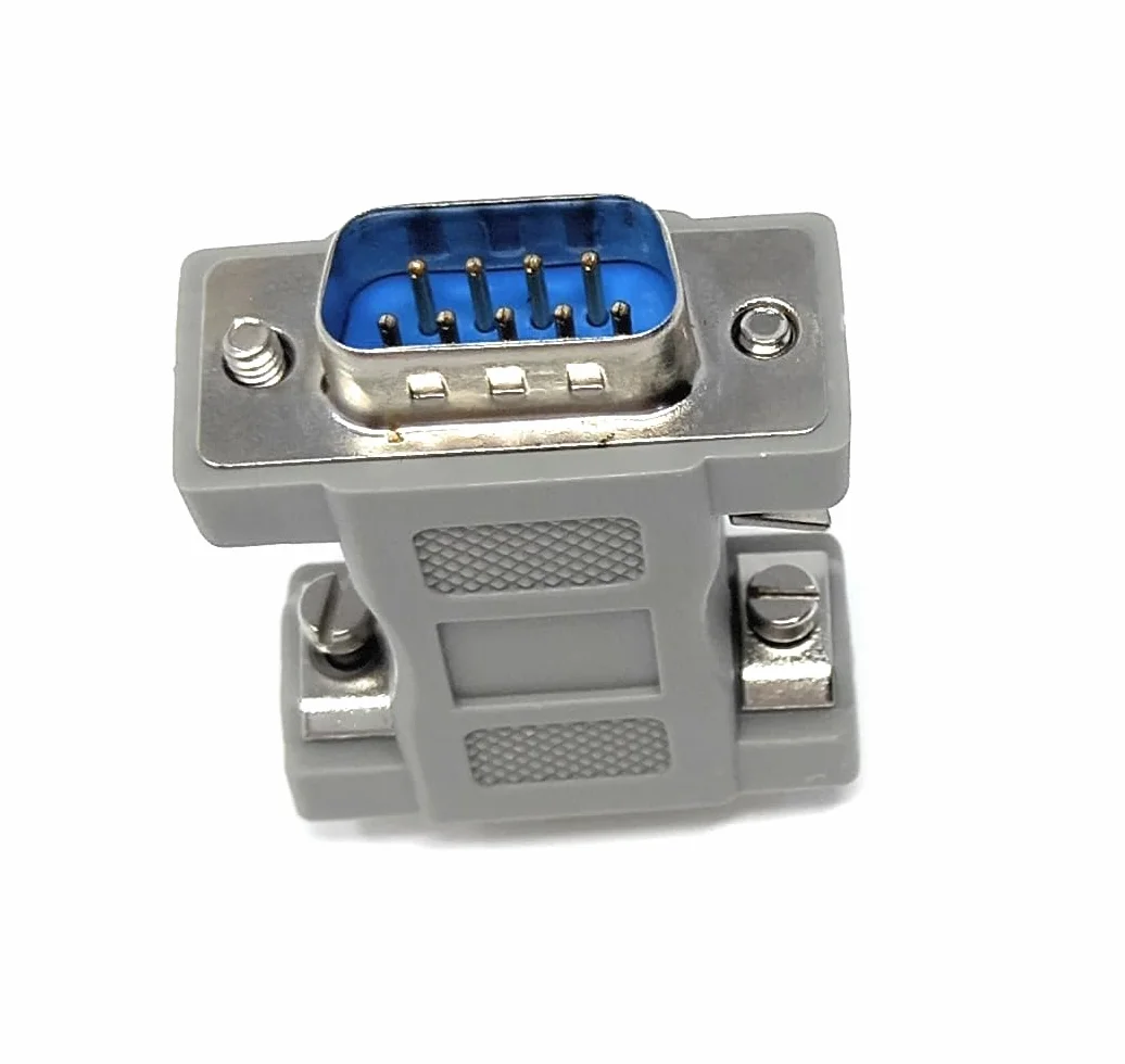 Adattatore D9 maschio a HD15 femmina, convertitore cavo seriale da 9 pin a 15 pin a VGA/SVGA