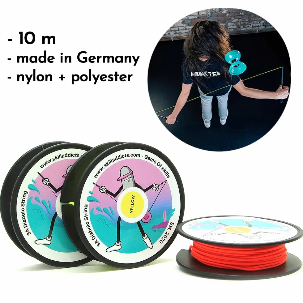 Diabolo String Corda 10 m Luminoso