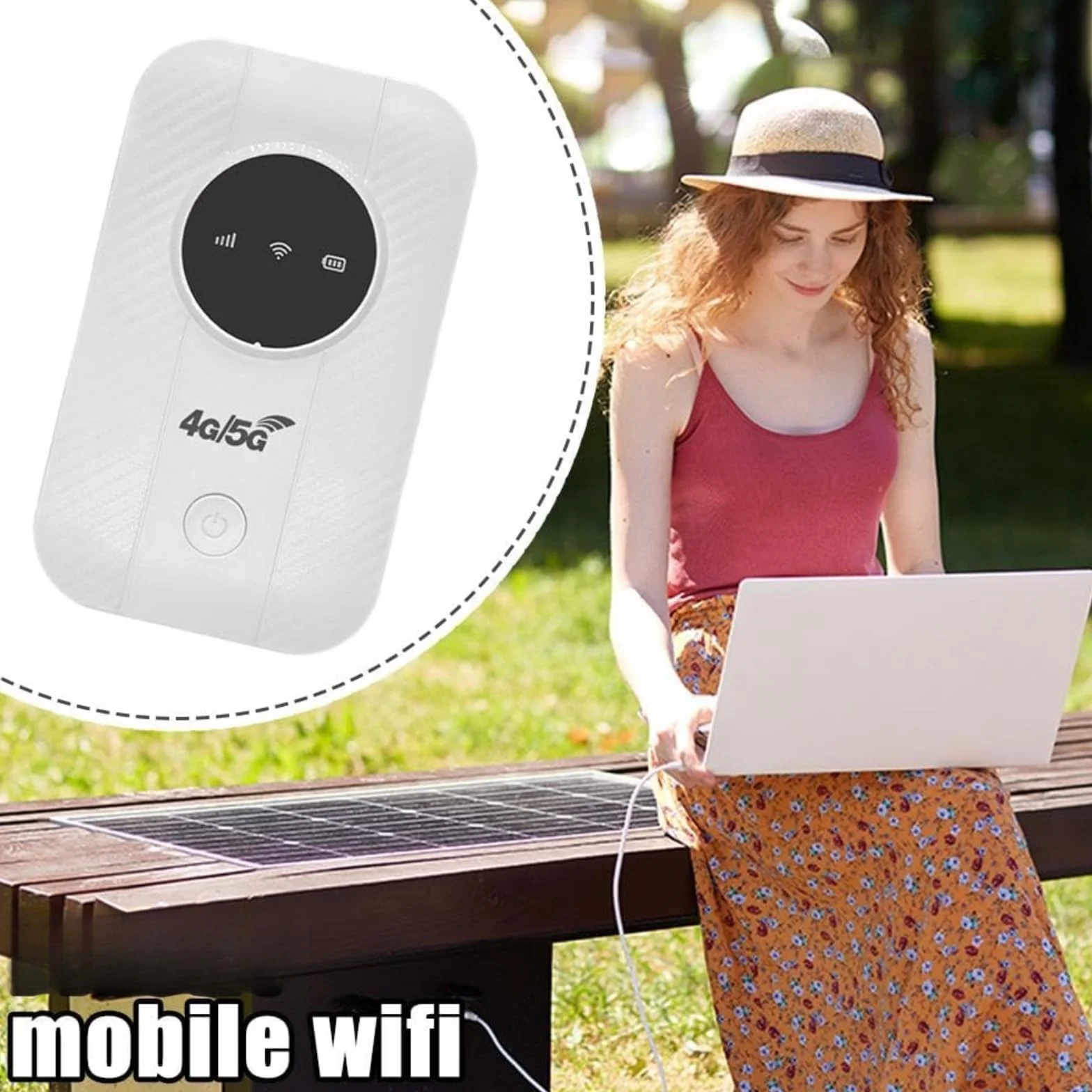 Router WiFi Portatile per Viaggi, Tascabile, Internet Satellitare Illimitato, Punto di Accesso Wireless