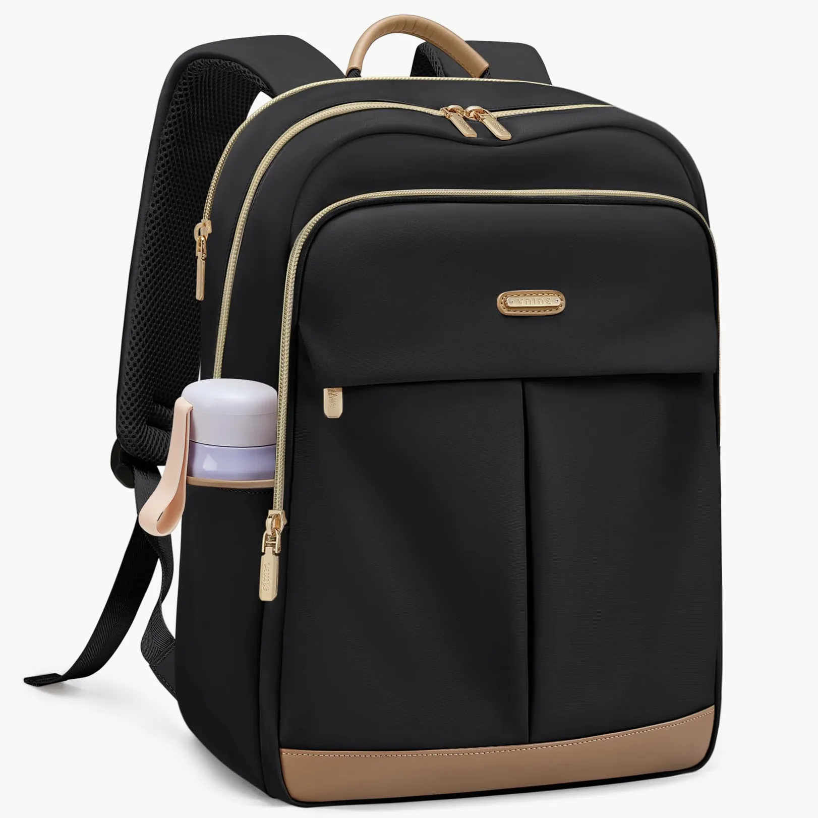 VNINE Zaino Porta PC Donna, 16 Pollici Impermeabile Zaino da Viaggio per Università, Viaggi, Lavoro, Scuola