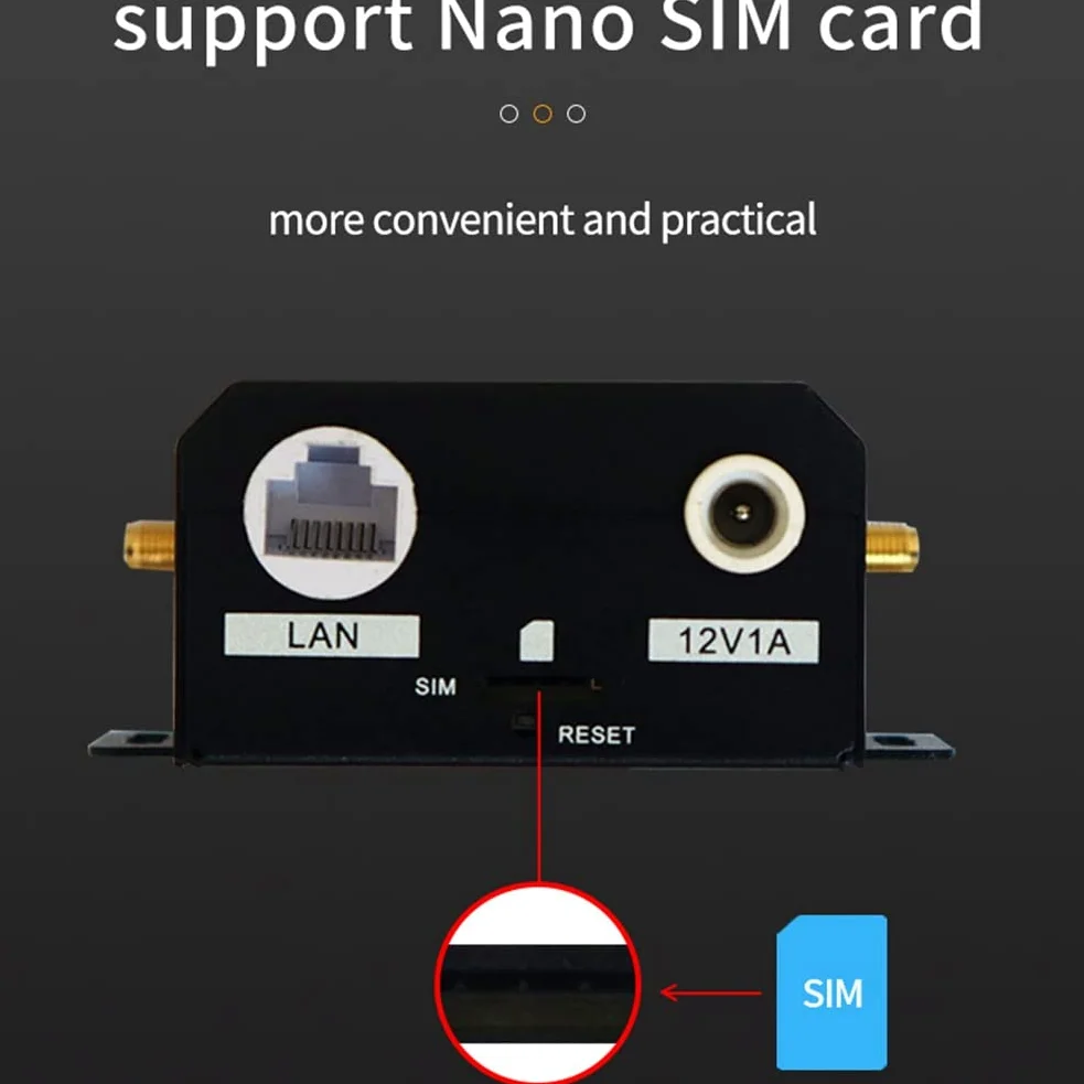 H927 Router 4G di Qualità Industriale 150Mbps 4G LTE CAT4 Router SIM con Supporto Antenna Esterna 16 Utenti WiFi-EU