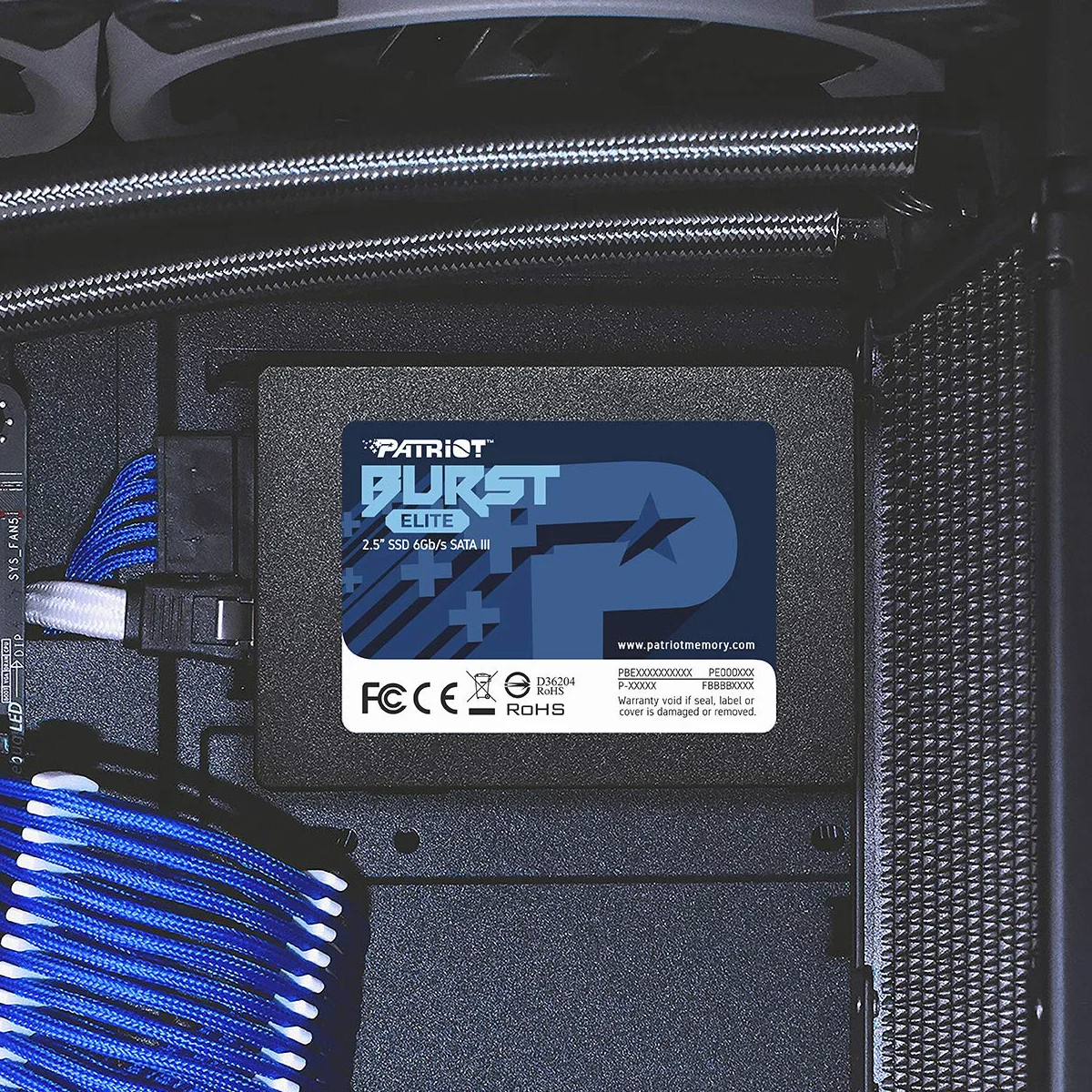 Patriot Memory SSD Unità a Stato Solido SATA 3 2.5" Interno 120GB BURST ELITE 6 Gbps