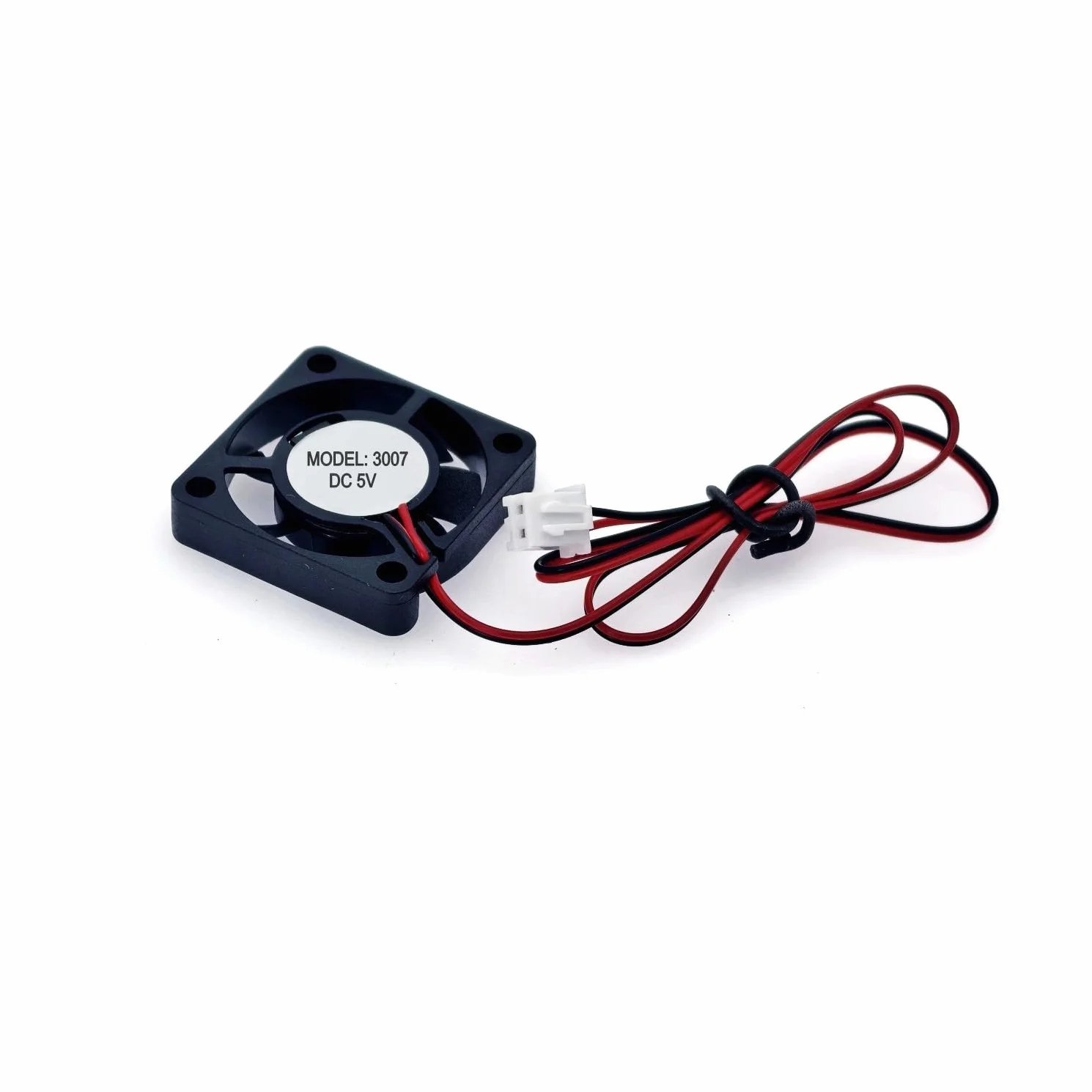 JZK 30x30x7 mm DC 5V mini ventola di raffreddamento 30mm con connettore a 2 pin, 8000 rpm, 0,08A, 3007 piccola ventola brushless DC 3cm per scheda di sviluppo, scheda grafica, ventola per stampante 3D