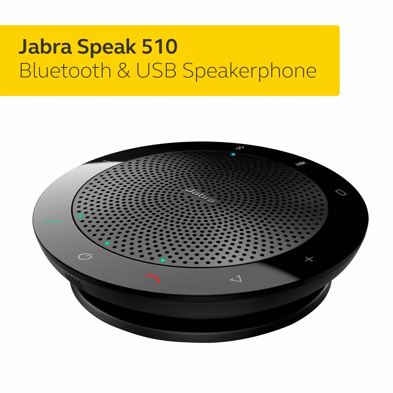 Jabra Speak 510 USB VoIP Desktop Freisprecheinrichtung kabellos Bluetooth für iPad iPhone Samsung Galaxy