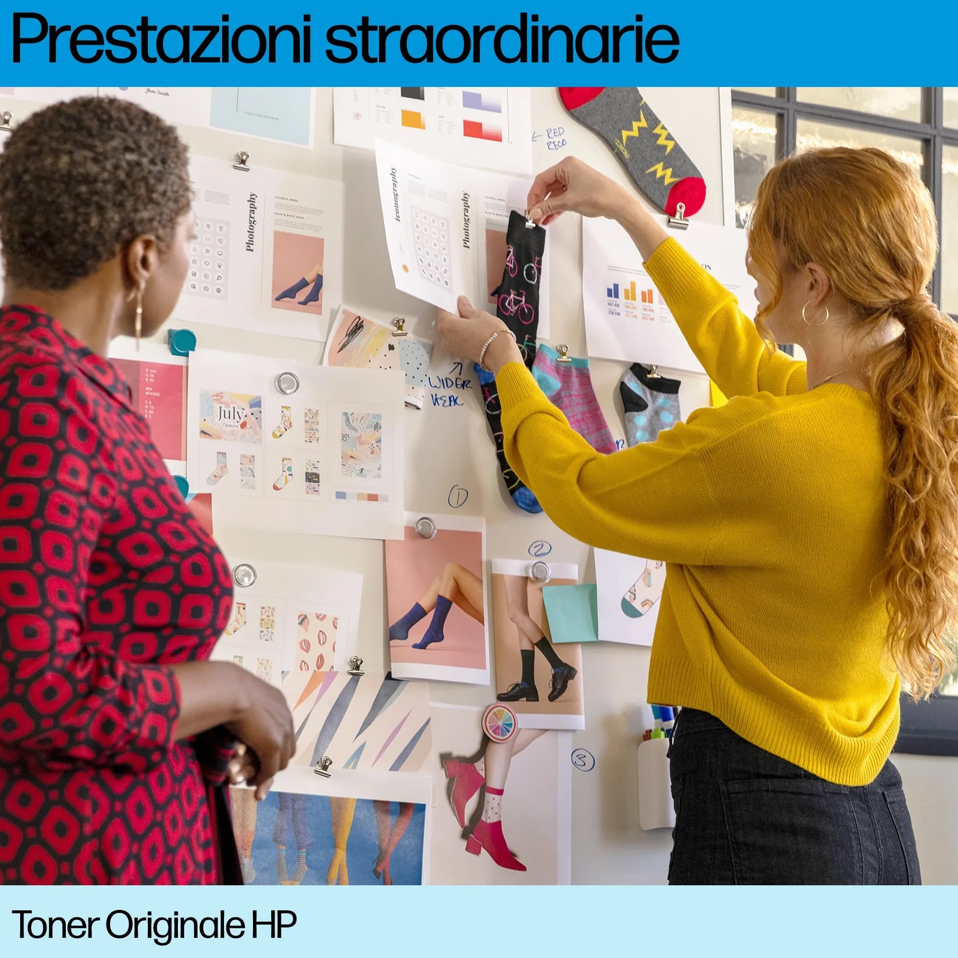 HP 219A W2191A Ciano, Cartuccia Toner Originale da 1200 Pagine, Capacità Standard, Compatibile con le Stampanti LaserJet Pro serie 3202 e 3302