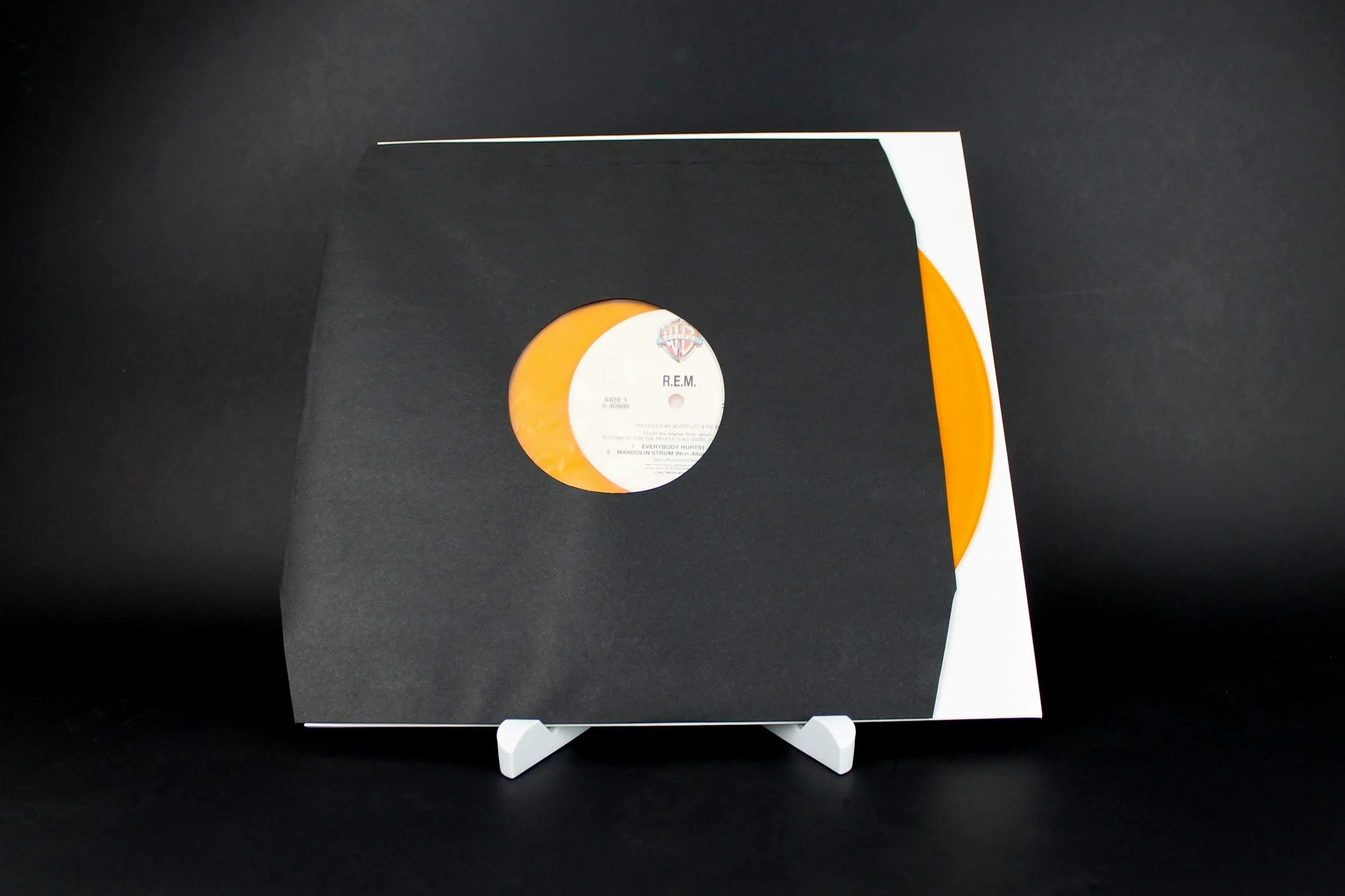 25 pezzi Busta Copertina DELUXE custodia interna con angoli sagomati antistatica di alta qualità in carta nera + velina per dischi vinile formato LP 33 giri a 12" maxi single (diam. 30 cm)
