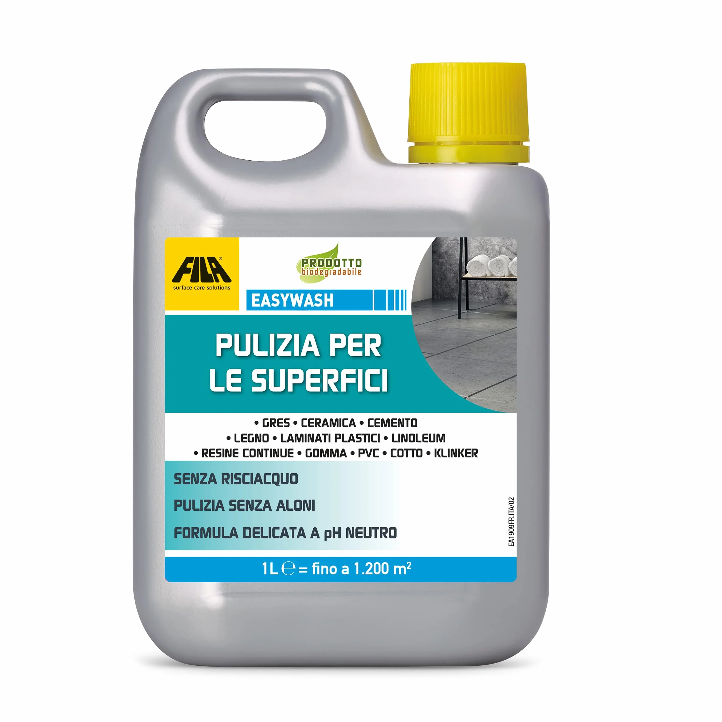FILA EASYWASH Detergente Neutro Multisuperficie 1 Litro