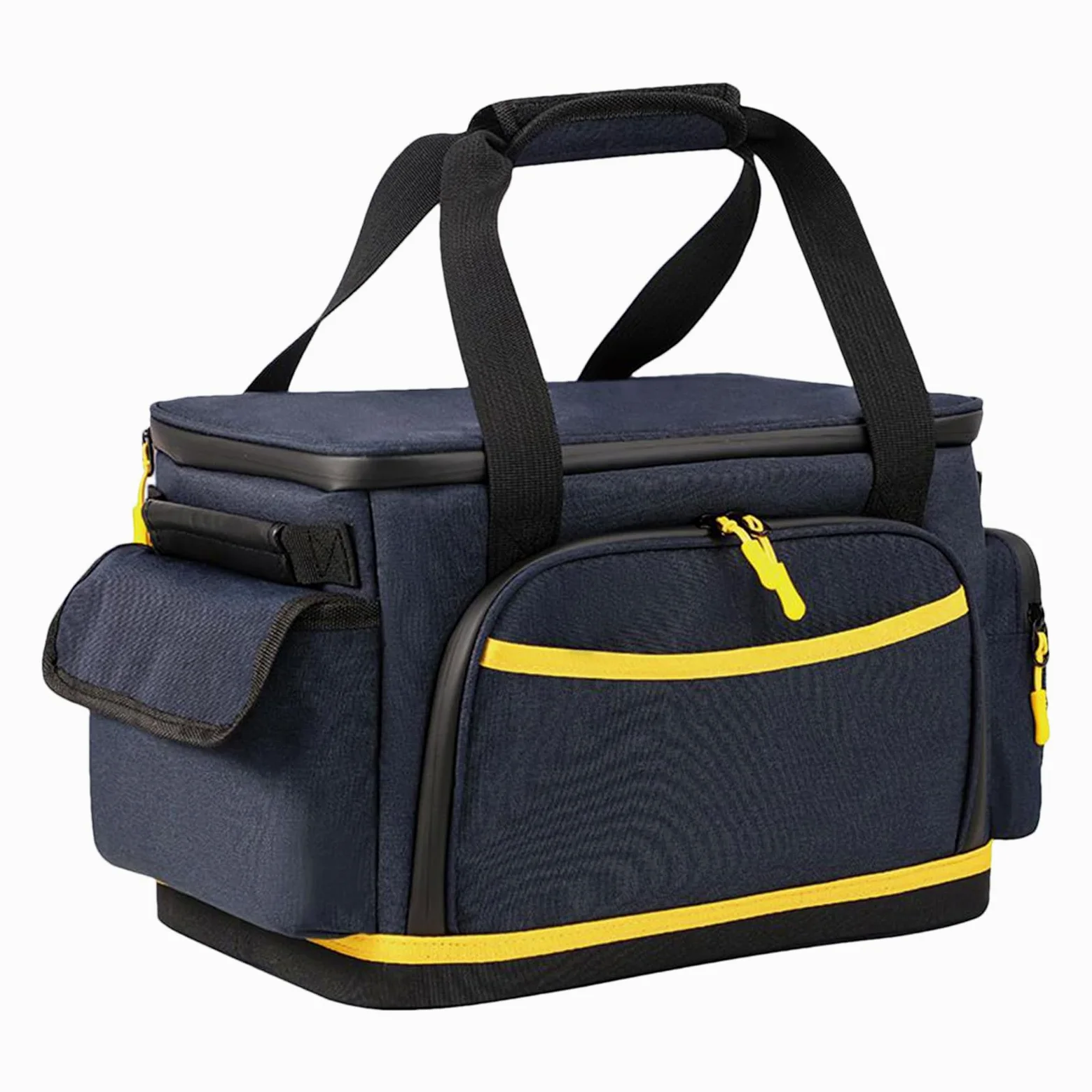 Organizzatore di cavi di ricarica da viaggio, organizer portatile per centrali elettriche, con custodia per il trasporto in tessuto Oxford resistente agli urti per cavi, caricabatterie e