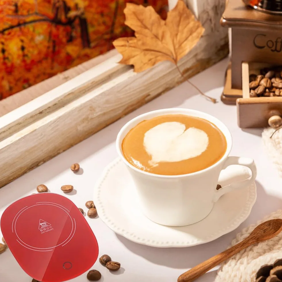Scalda Tazza USB,Scalda Tazza,Scalda Bevande,Scaldatazze da Caffè,Sottobicchiere Elettrico,Scalda Tazza,Scrivania Beverage Warmer