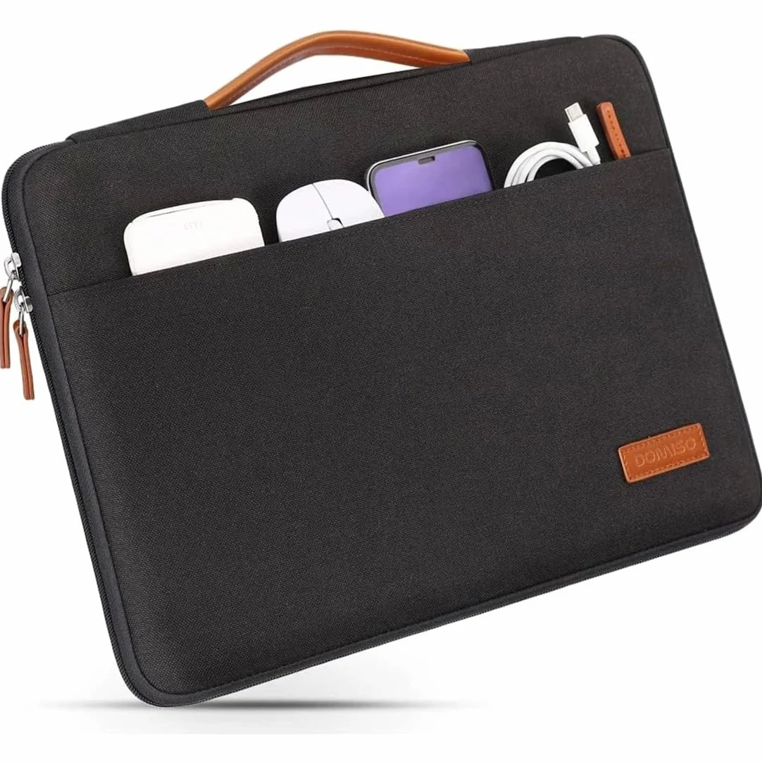 Borse per PC portatili Custodia for laptop da 15,6", 17" pollici Valigetta Borsa resistente all'acqua Protezione da trasporto portatile con maniglia Borsa Porta PC