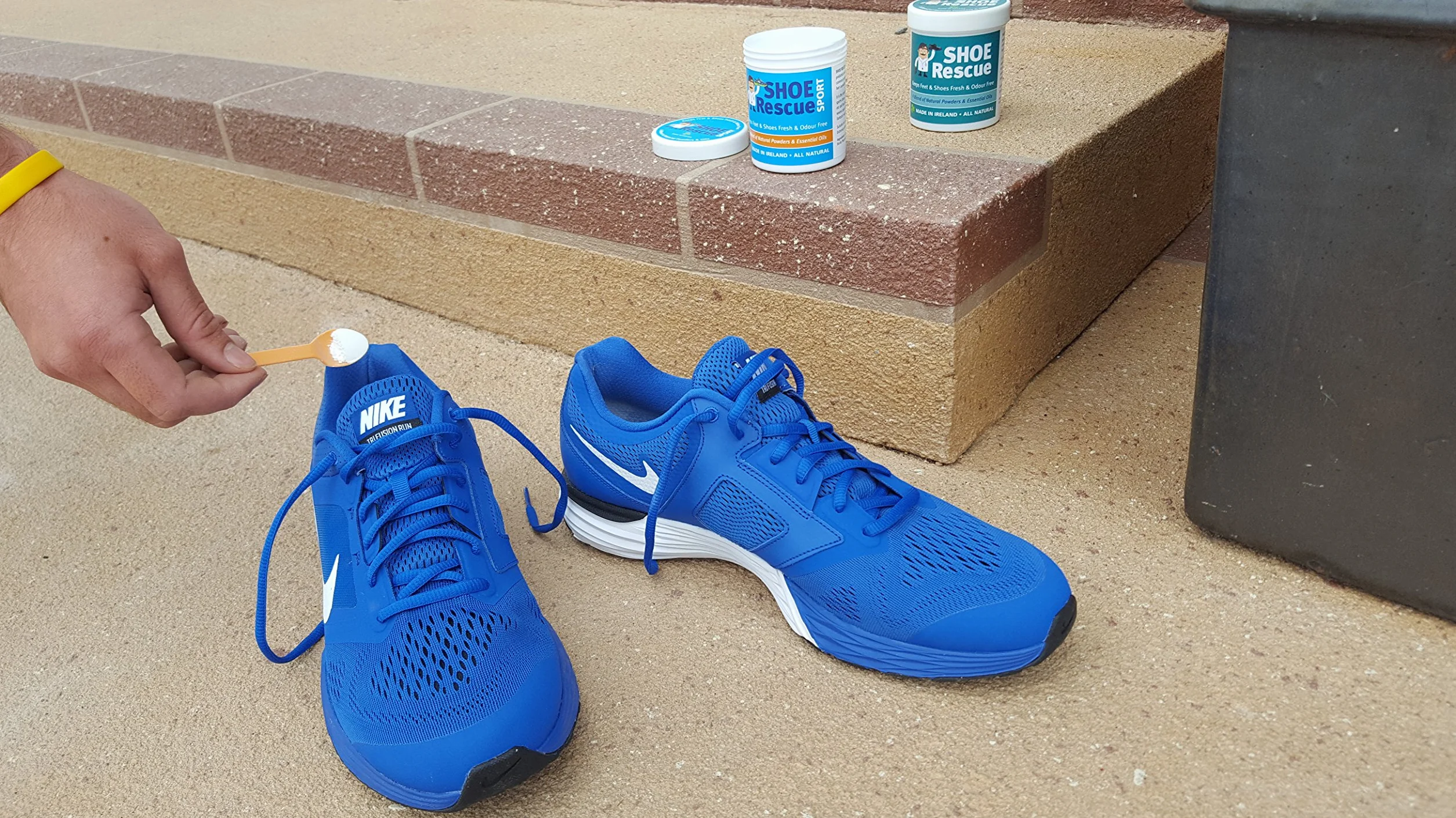 Shoe Rescue Polvere per scarpe 100g Elimina l'odore Deodorante naturale