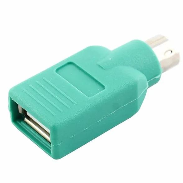 ADATTATORE PC TASTIERA PS2 CONNETTORE FILO on MOUSE USB CONVERTITORE CAVO