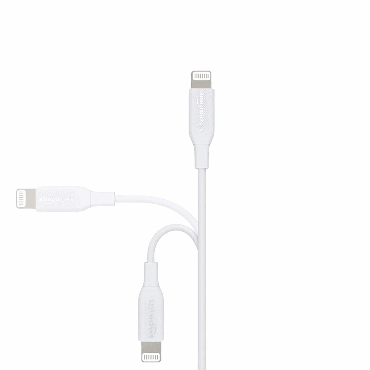 Amazon Basics Cavo USB-2.0 da tipo C a Lightning (certificato MFi), 0.9 m, Bianco