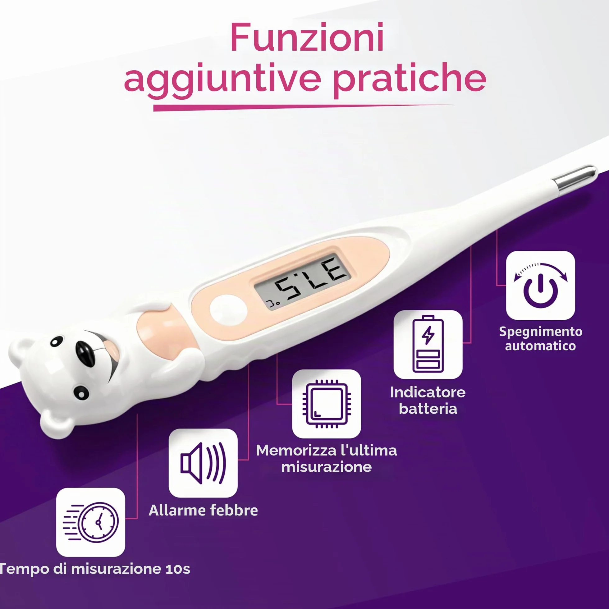 termometro clinico digitale SC 44 flex Speed orso polare