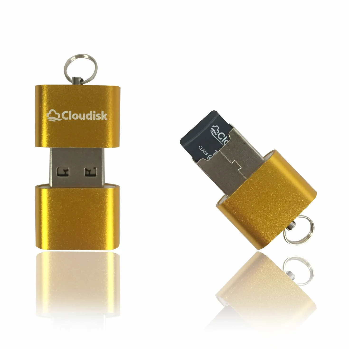5Pack 1GB Micro SD Card 1 GB MicroSD Memory Card Class4 con adattatore SD + lettore di schede, vendita in serie 5pcs