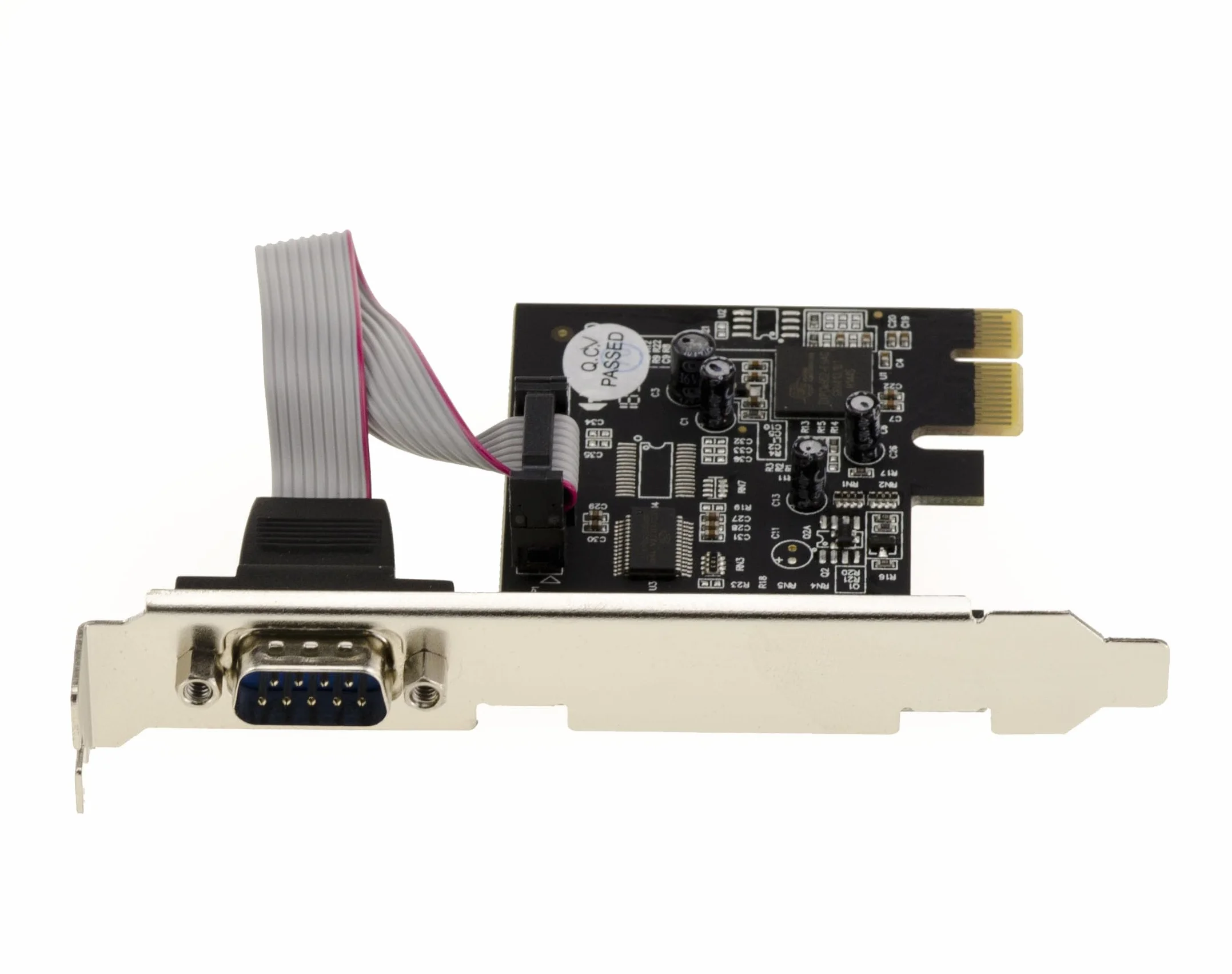 KALEA-INFORMATIQUE Scheda PCIe 1 porta COM seriale RS232 con spina DB9 chipset Oxford OXPCIe952