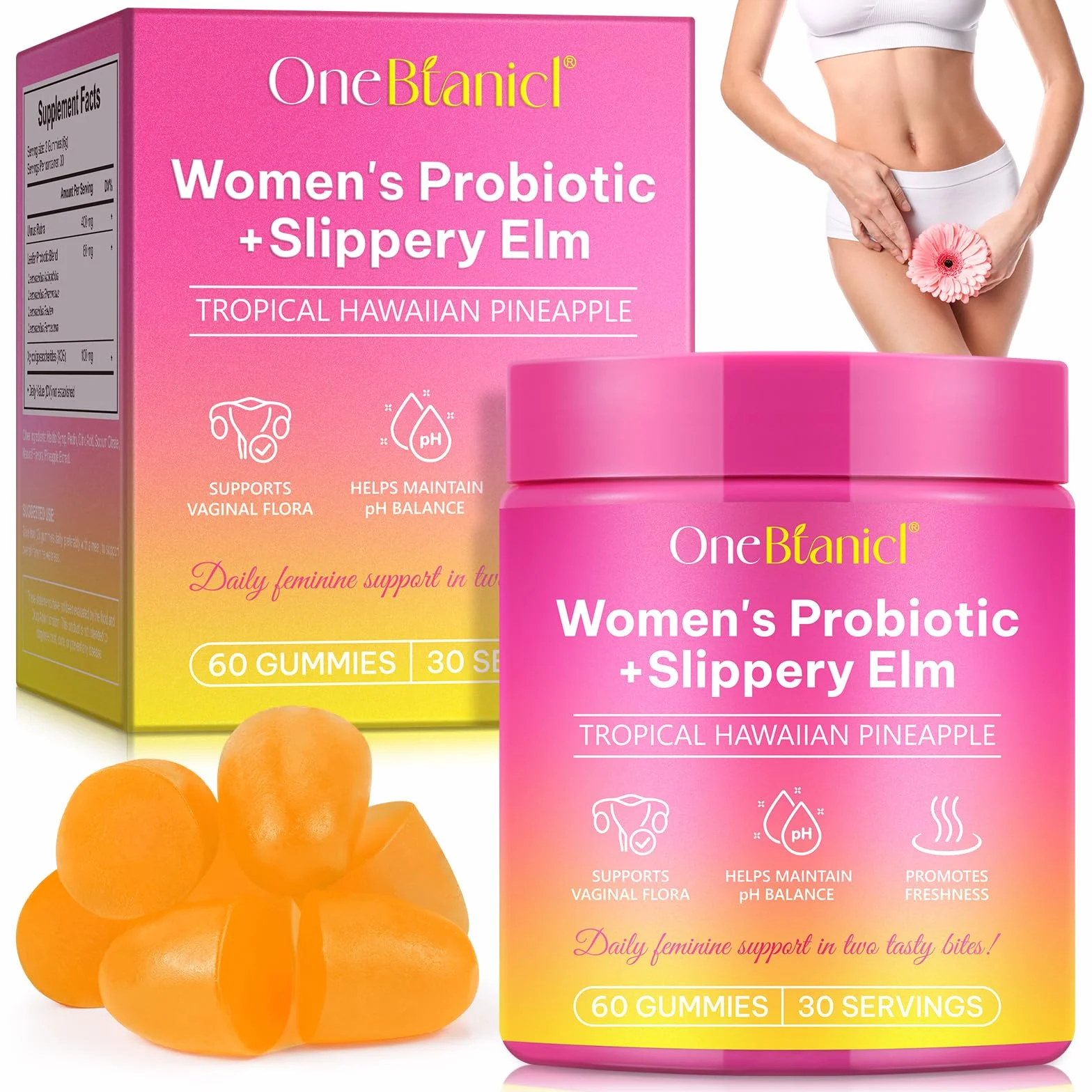 Probiotici Donna Gummies Vaginali 60 Count