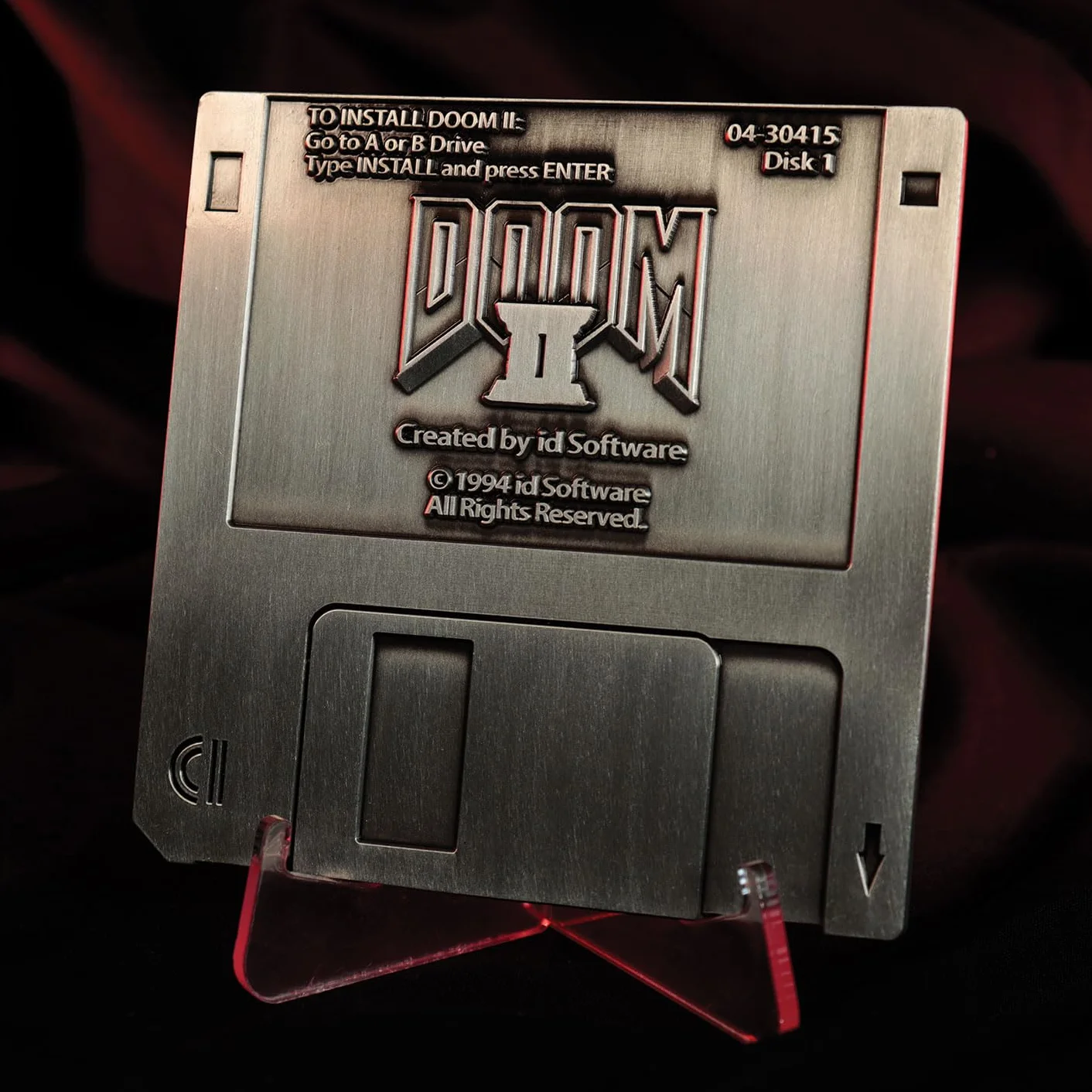 FaNaTtik Doom II - Floppy Disk in metallo, edizione limitata
