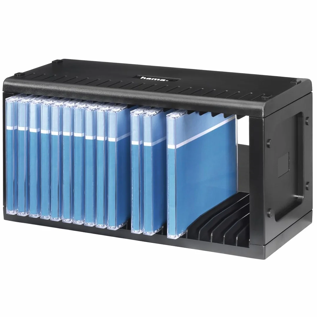 Hama Porta CD per 20 Dischi, Nero