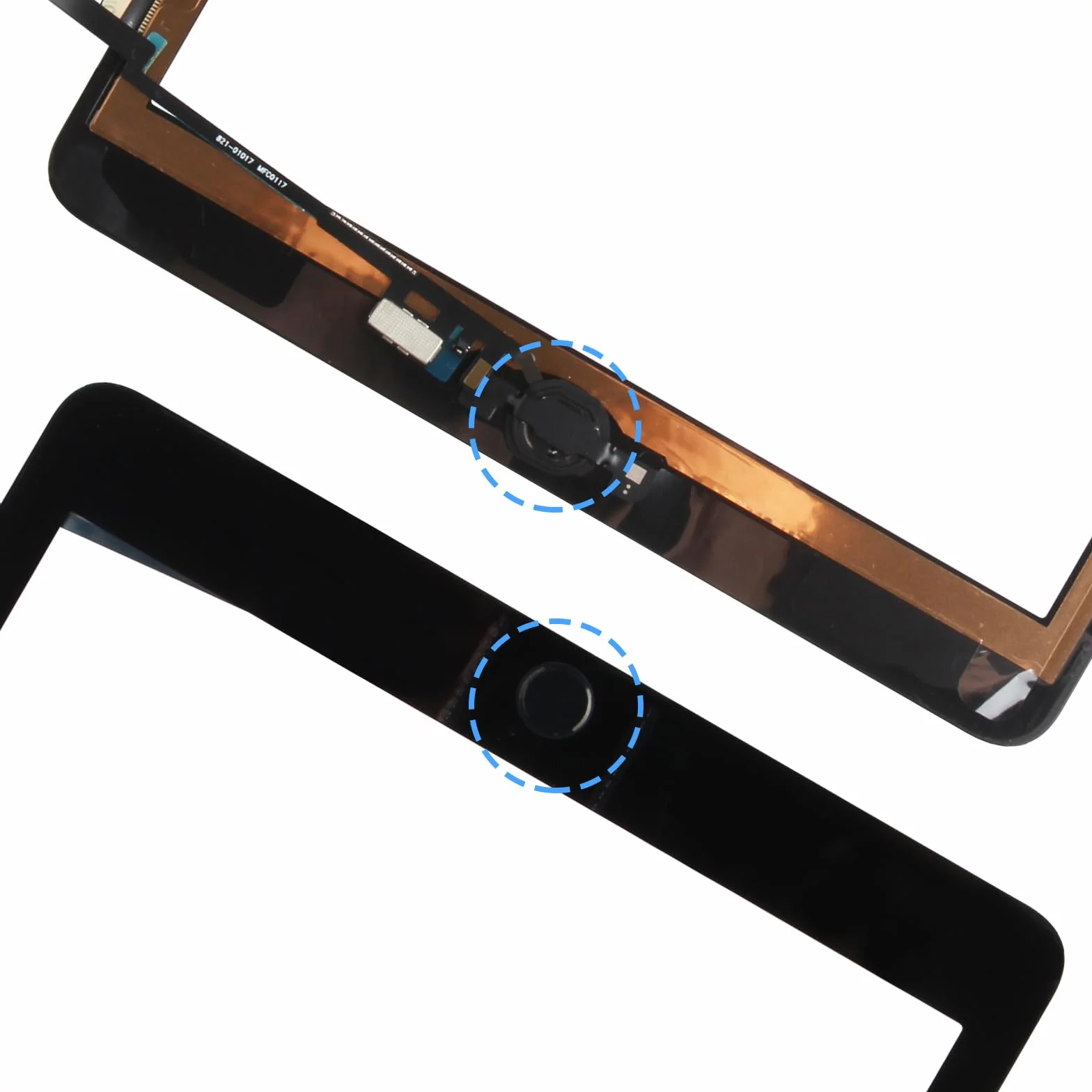 Reparo per iPad 6th 9.7 2018 Touchscreen - per iPad 6 6th Generation Touch Screen A1893 A1954 Digitizer Schermo di Ricambio Vetro include Strumenti di Riparazione (con Home Buttone) (Nero)