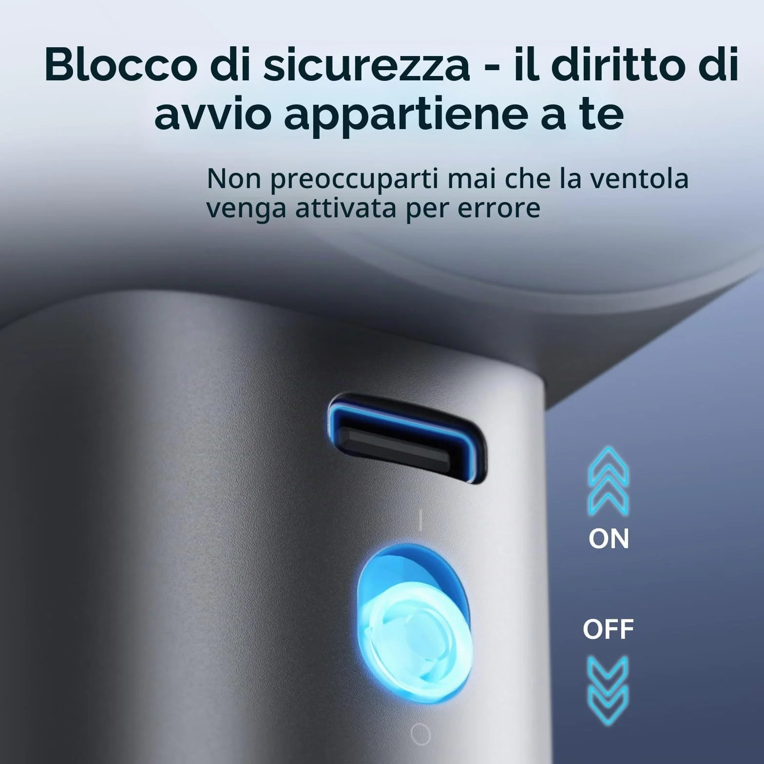 JISULIFE Ventilatore Portatile a Mano,Mini Turbo Ventilatore Regolabile in Velocità(1-100),Batteria Ricaricabile da 5000mAh Con Corpo in Metallo,Display Digitale,Viaggi/Campeggio/All'aperto-Grigio