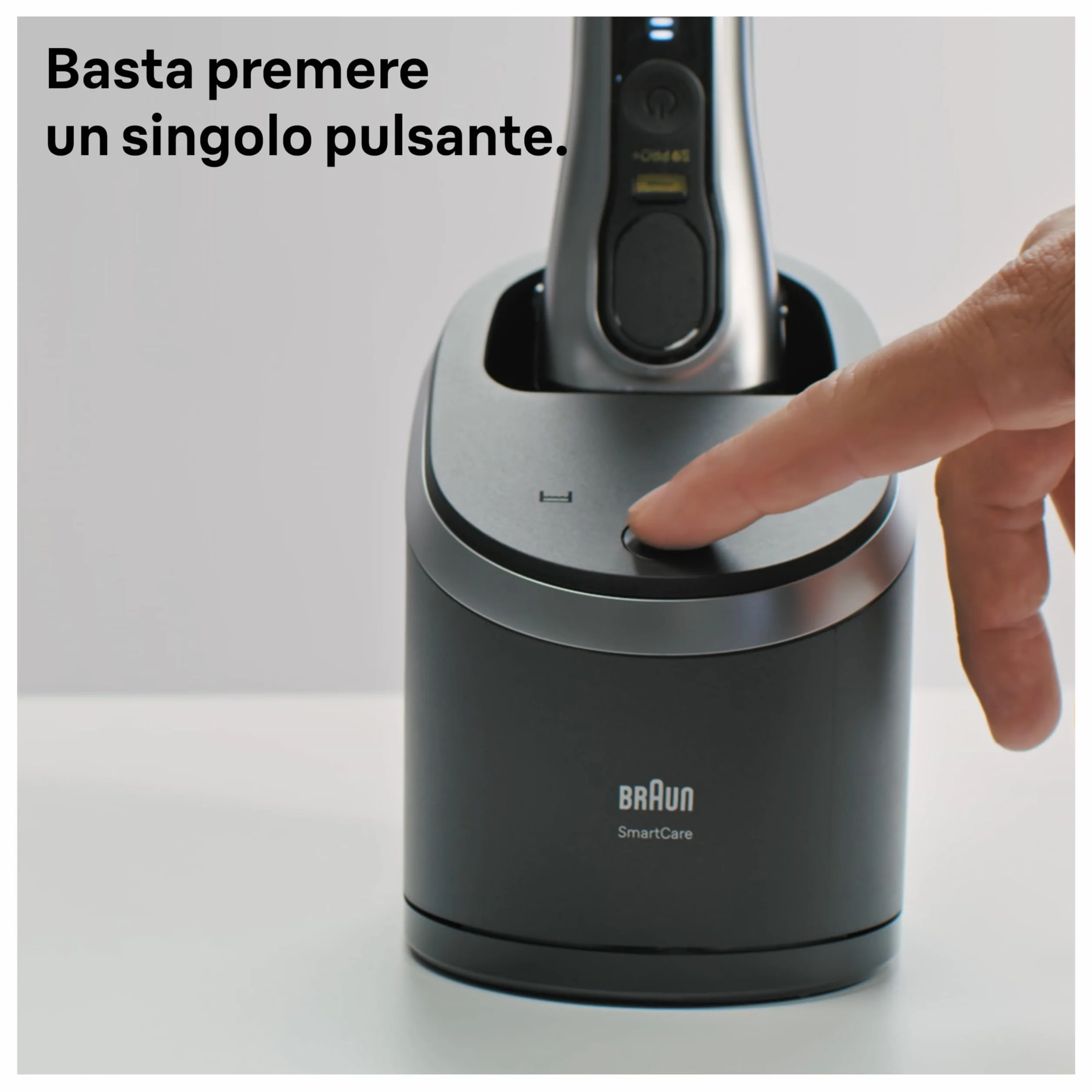 Braun Shavercare 3in1 Cartucce di Ricarica Originali per Stazione Smartcare, Pulisce Rasoio Elettrico, Igienizzando, Limone, 2 Pezzi