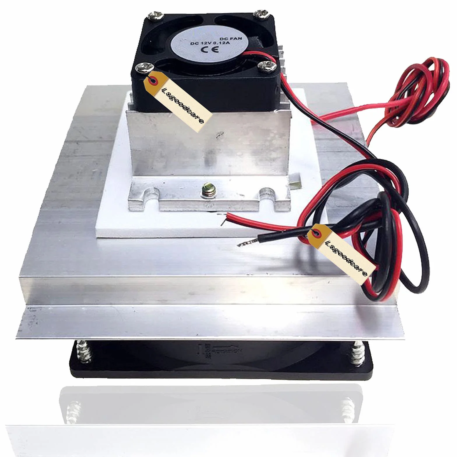 Lsgoodcare Kit di raffreddamento Peltier fai da te 12Volt Semiconduttore Termoelettrico Cooler Sistema di Raffreddamento Peltier TEC1-12706 Kit modulo dissipatore Peltier