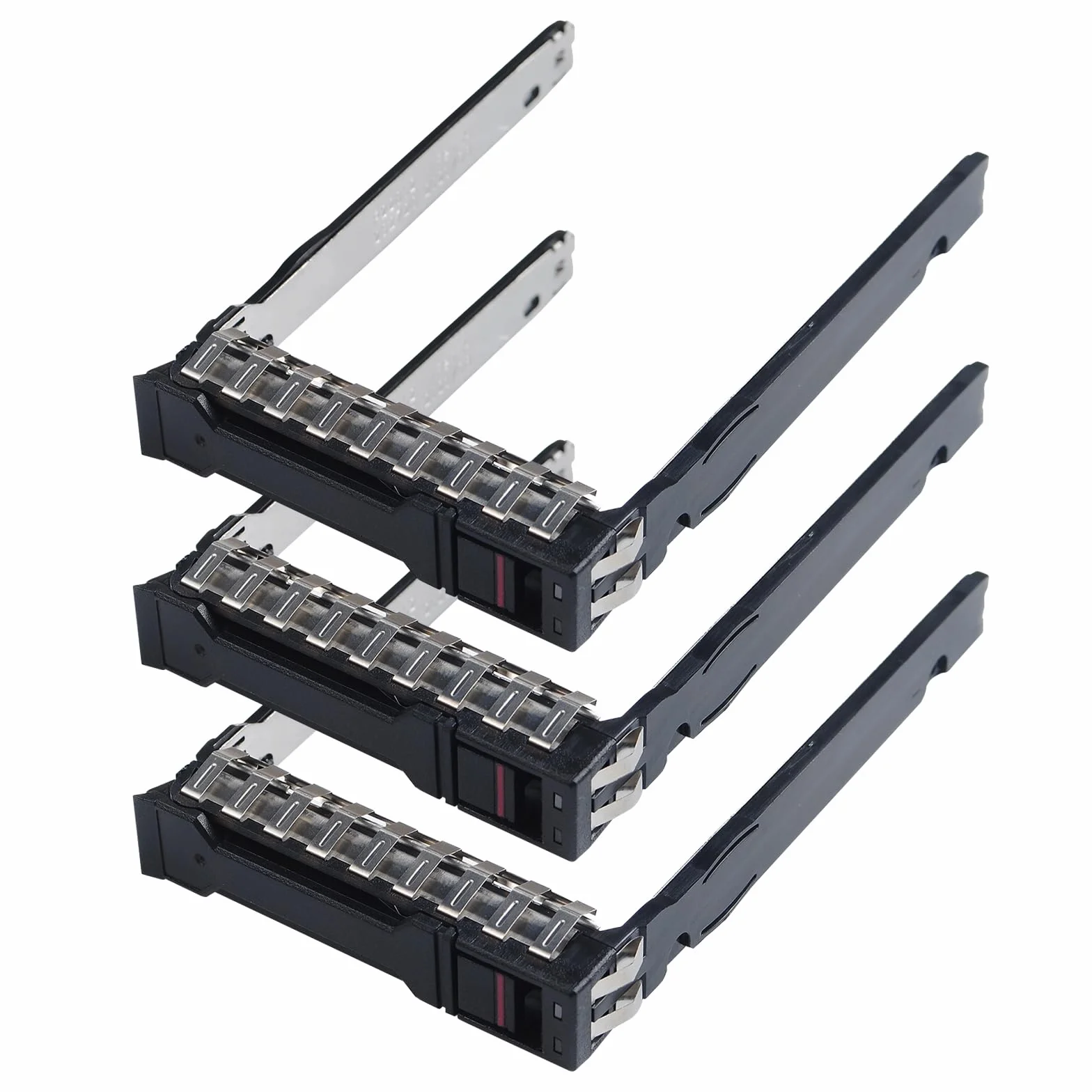 SFF Drive Bay Caddy Tray Sled P22892 P22892-002 per HP Gen11 DL320 DL345 DL365 DL560 ML110 ML350 RL300 & Gen10 Plus DL20 DL360 DL365 DL333 80 DL3 885 ml30 (2,5 pollici, 3 pezzi)