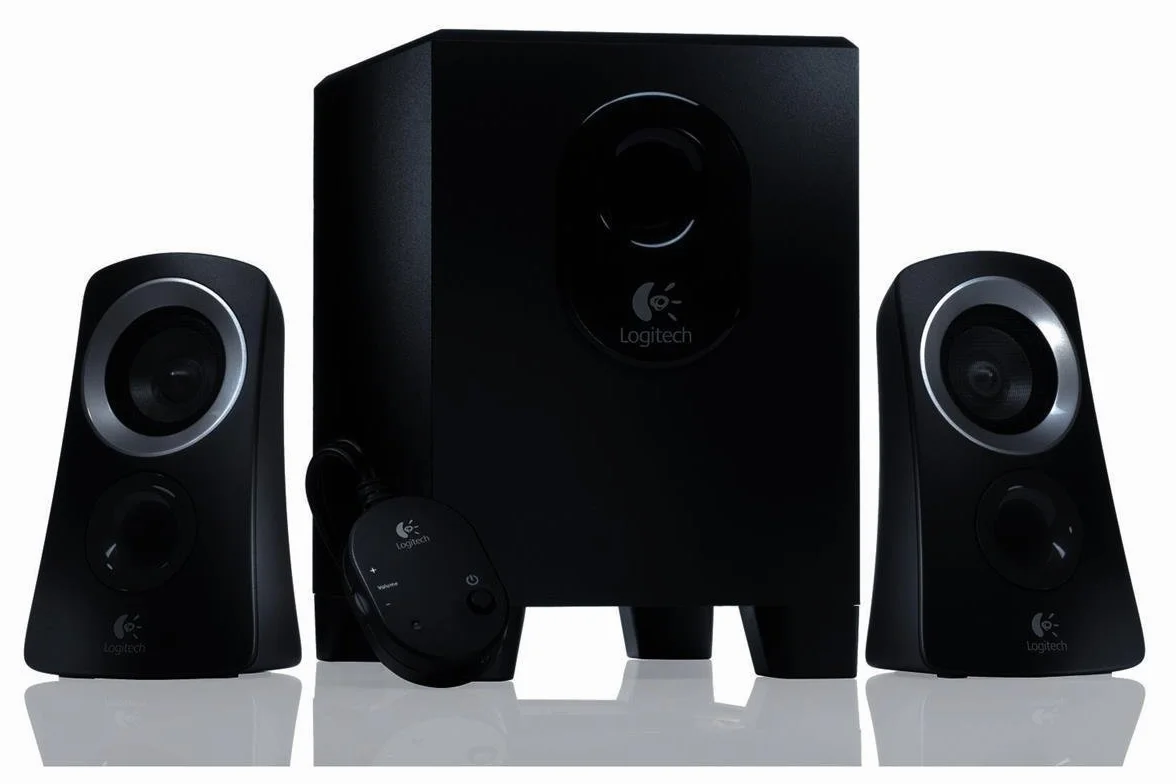 Logitech Z313 2.1 Sistema di Altoparlanti Multimediali con Subwoofer, 50 Watt, Bluetooth, 3.5 mm, Presa UK