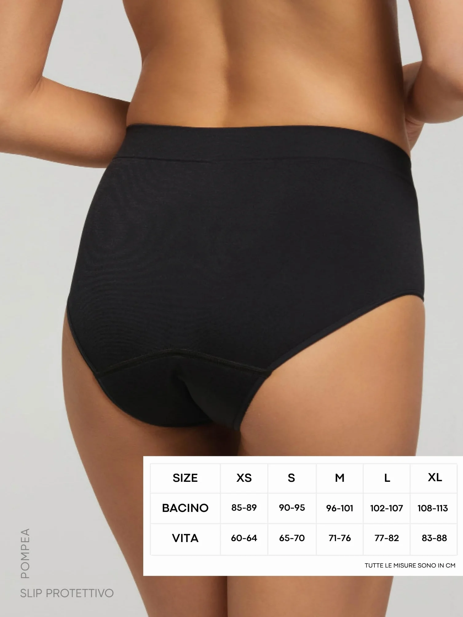 POMPEA Slip Donna Protettivo per Piccole Perdite, Mutande Assorbenti Lavabili Riutilizzabili