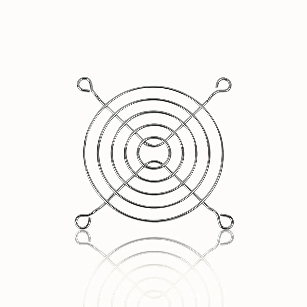 ARCTIC Fan Grill 80 mm - Griglia Per Ventole PC, Struttura In Acciaio Cromato, Protezione Ventole Per Computer, Compatibile Con Ventole Da 80mm, Resistente - Cromata