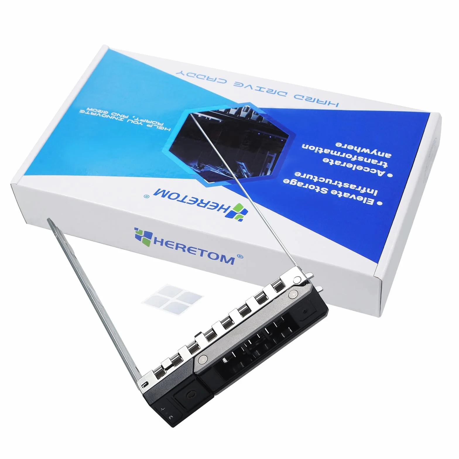 Alloggiamento Disco Rigido Vassoio X7K8W Y796F Tray Caddy per Hard Disk da 3,5" Gen 14 per dell PowerEdge R240 R340 R640 R540 R740 R740xd R940 R440 C6420 R7415 con Viti