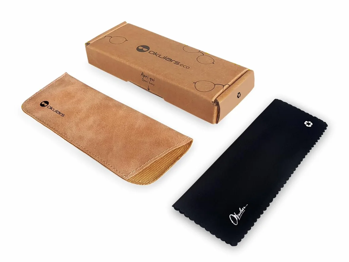 Eco Metal Riciclato Occhiali Filtro Anti-Luce Blu Regolabili Unisex