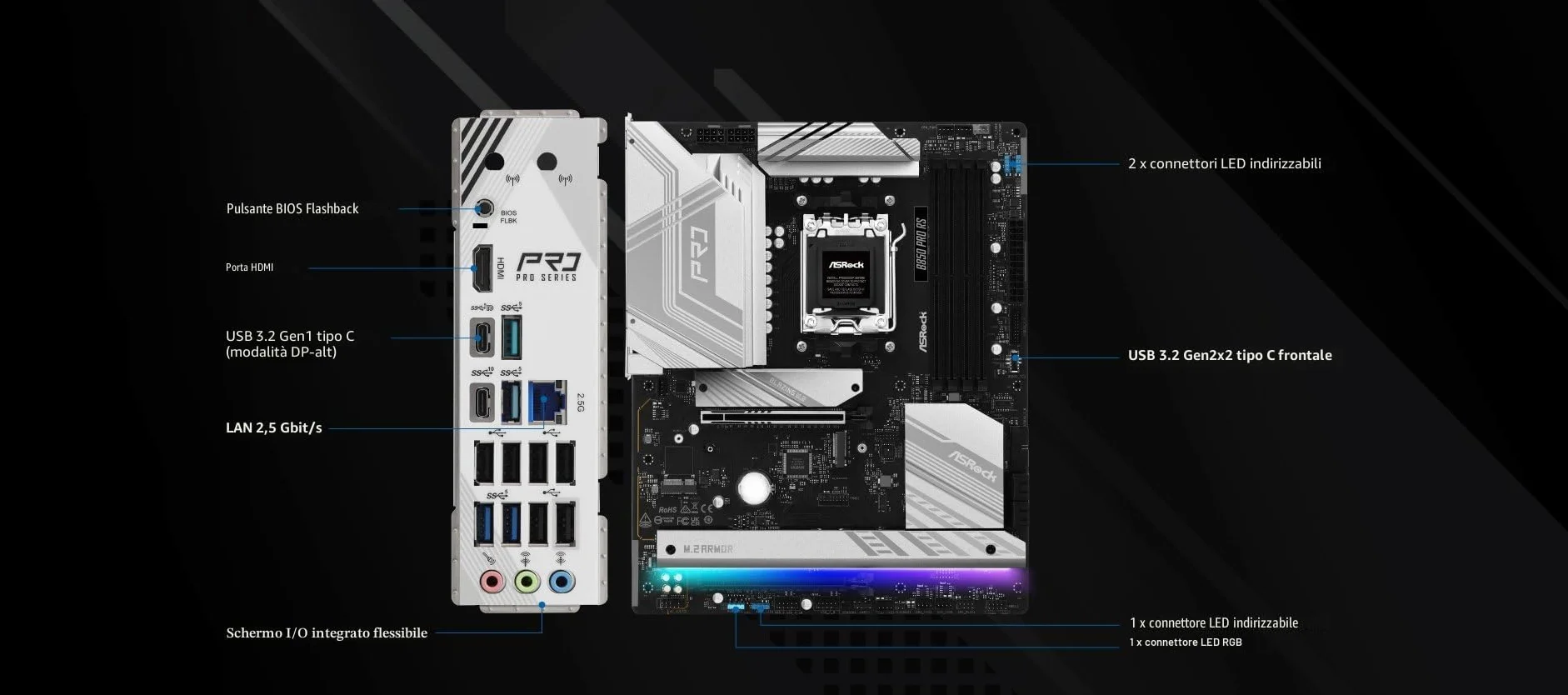 MB ASRock AMD AM5 B850 Pro RS