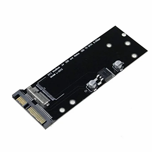 ICT Adattatore per HDD SSD 7+17/8+18 Pin 2012 MacBook PRO Retina And Air A Standard SATA 2,5