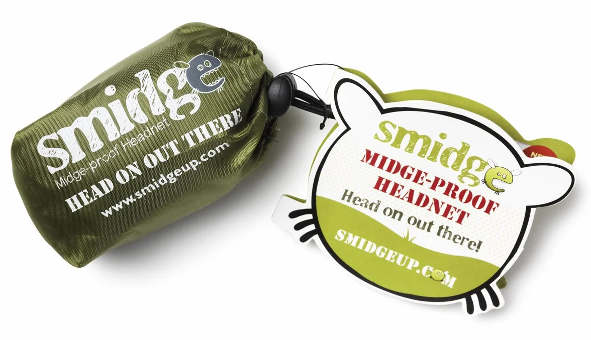 Smidge Rete Anti-moscerini Unisex Leggera Taglia Unica Verde