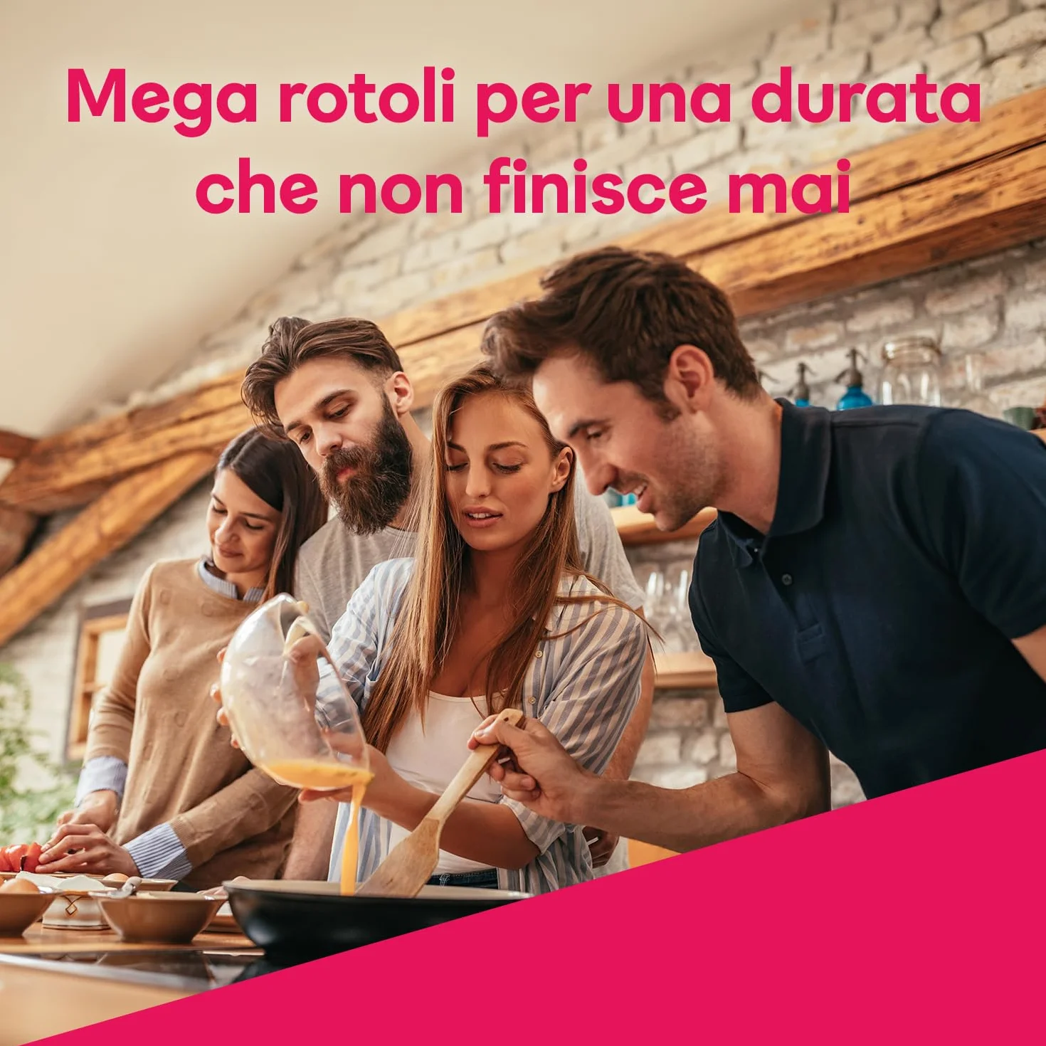 Scottex Quanto Basta Carta Cucina 6 Maxi Rotoli FSC