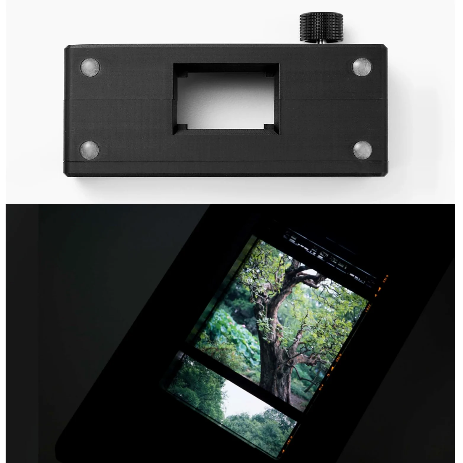 Visualizzatore di Diapositive Digit Convert, Scanner Portatile per Pellicole 35 Mm, con Luce LED per Illuminare I Tuoi Filmati, Supporto per Pellicole 135 E 120