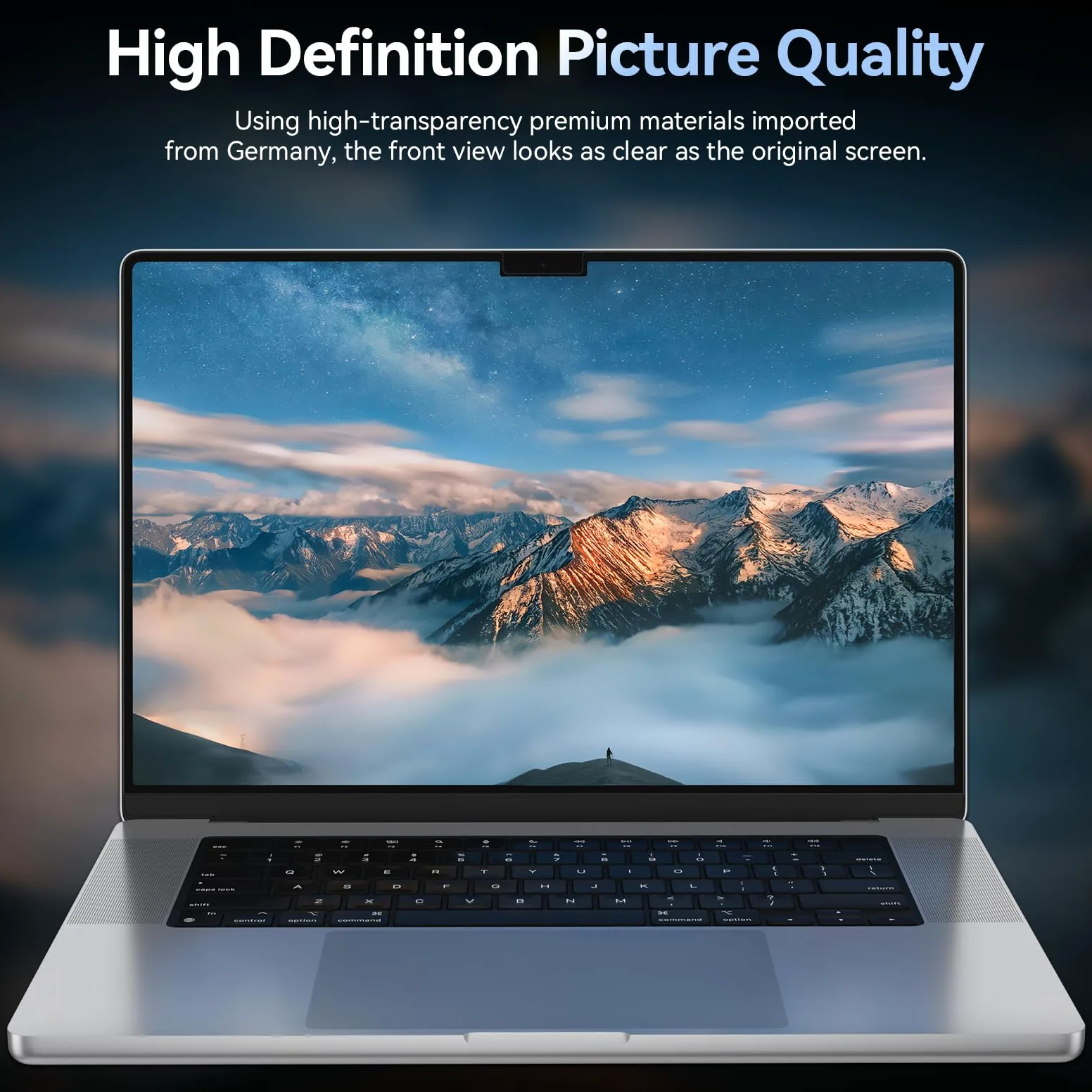 Filtro Privacy 360° per MacBook Pro 14" (2021-2026 M1-M5) Protezione Schermo Anti Spia Laptop Mac 14,2"