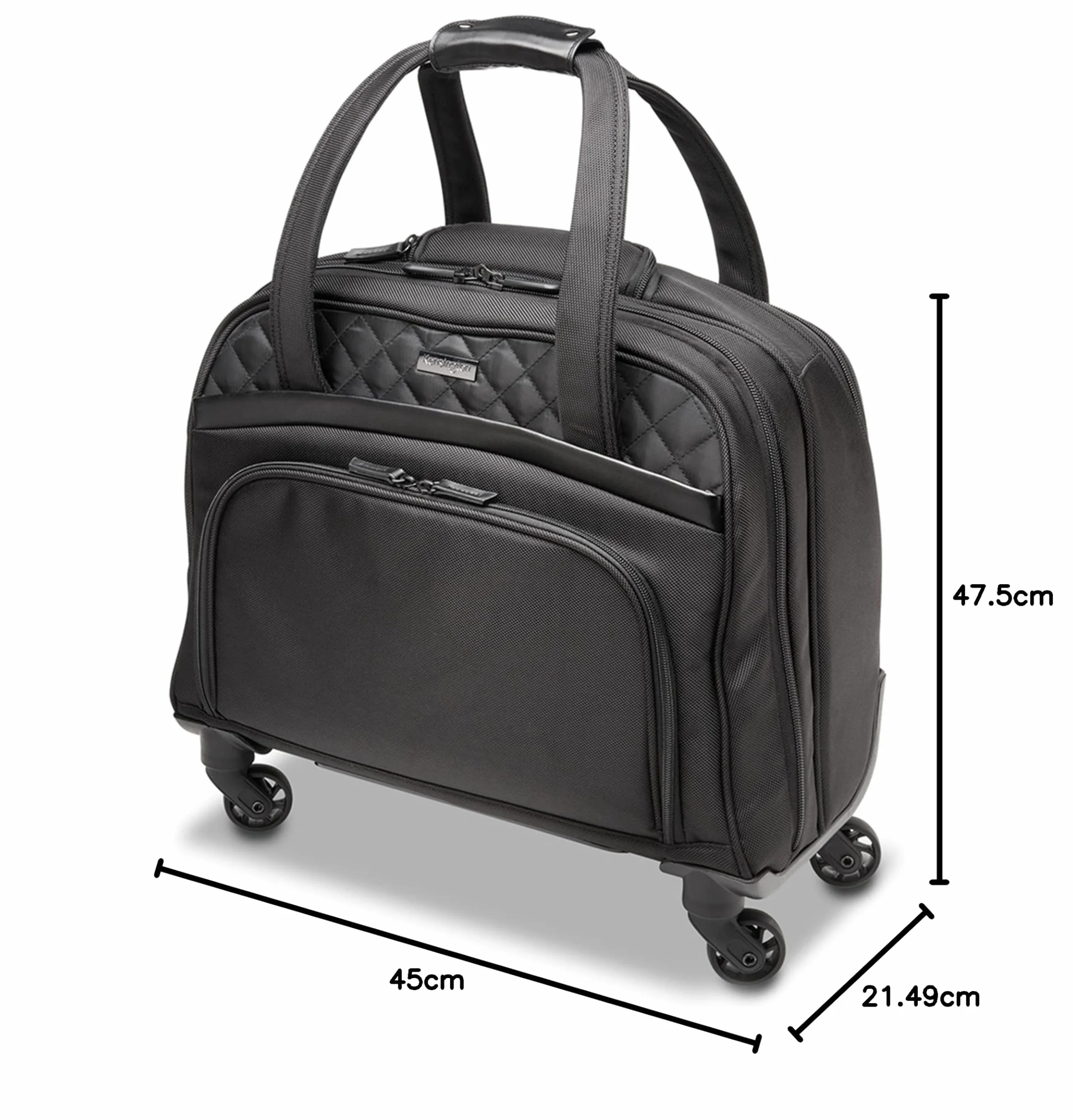Kensington Trolley per Laptop Contour 2.0 Executive Balance 15.6" 4 Ruote Tote Bag