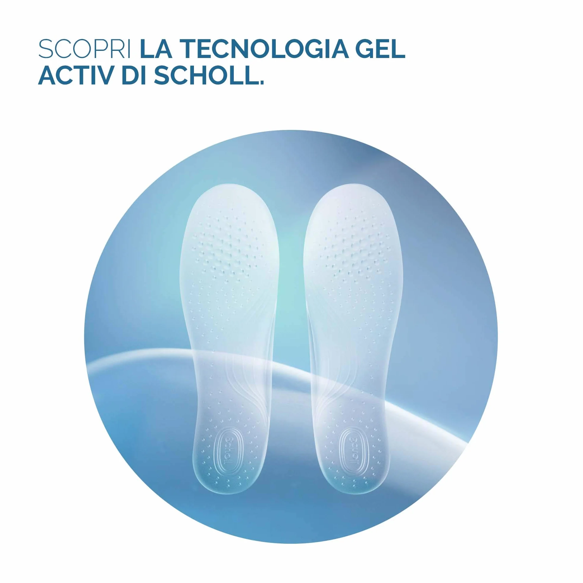 Scholl Gel Activ Solette Donna per Tacchi Alti, 1 Unità