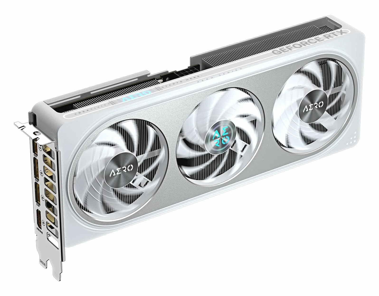 Gigabyte GeForce RTX 5060 Ti AERO OC 16G Scheda Grafica – 16 GB GDDR7, 128 bit, PCI-E 5.0, 2647MHz Frequenza Core, 3 x DisplayPort, 1 x HDMI, GV-N506TAERO OC-16GD