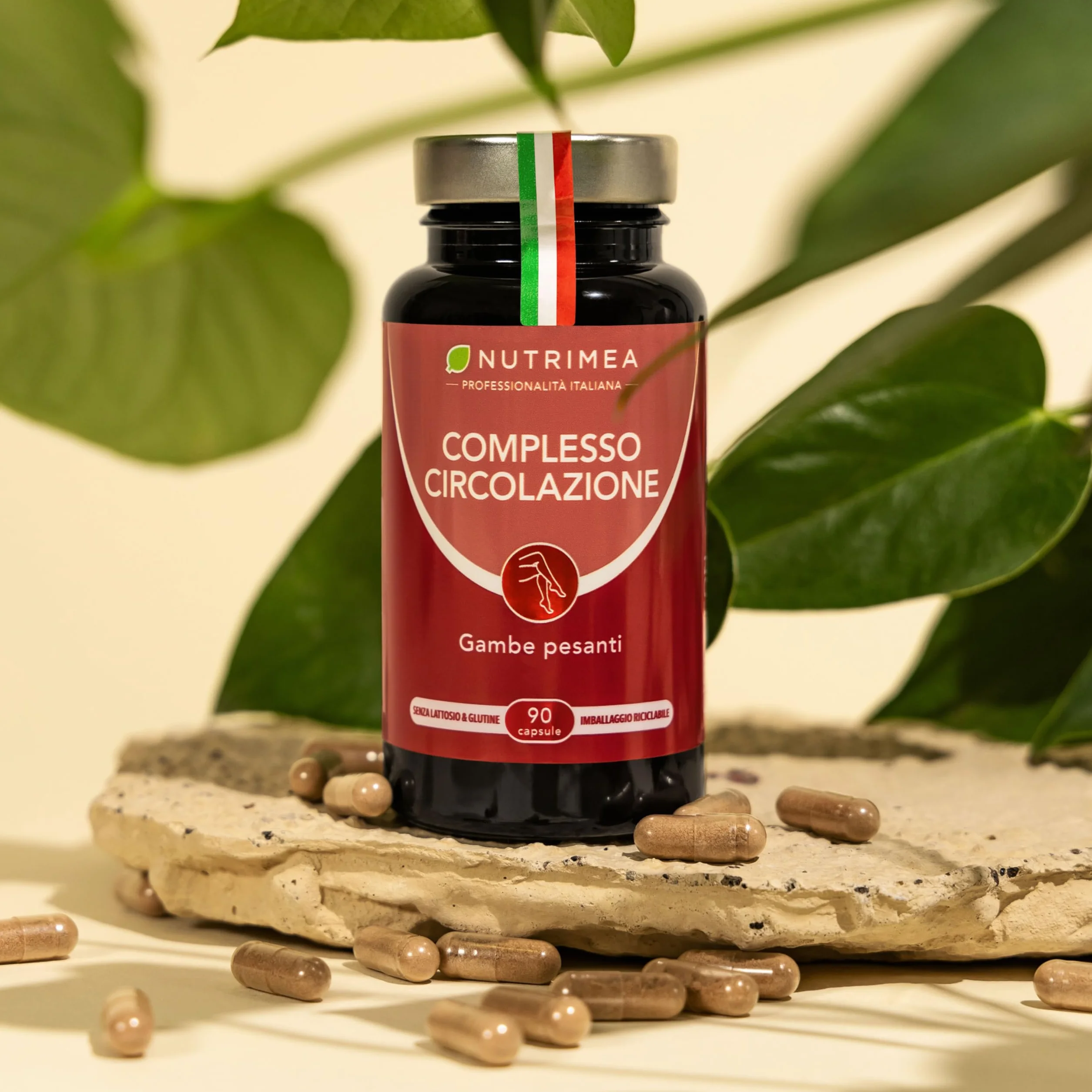 Nutrimea Complesso Circolazione Gambe Gonfie 90 Capsule Vegane