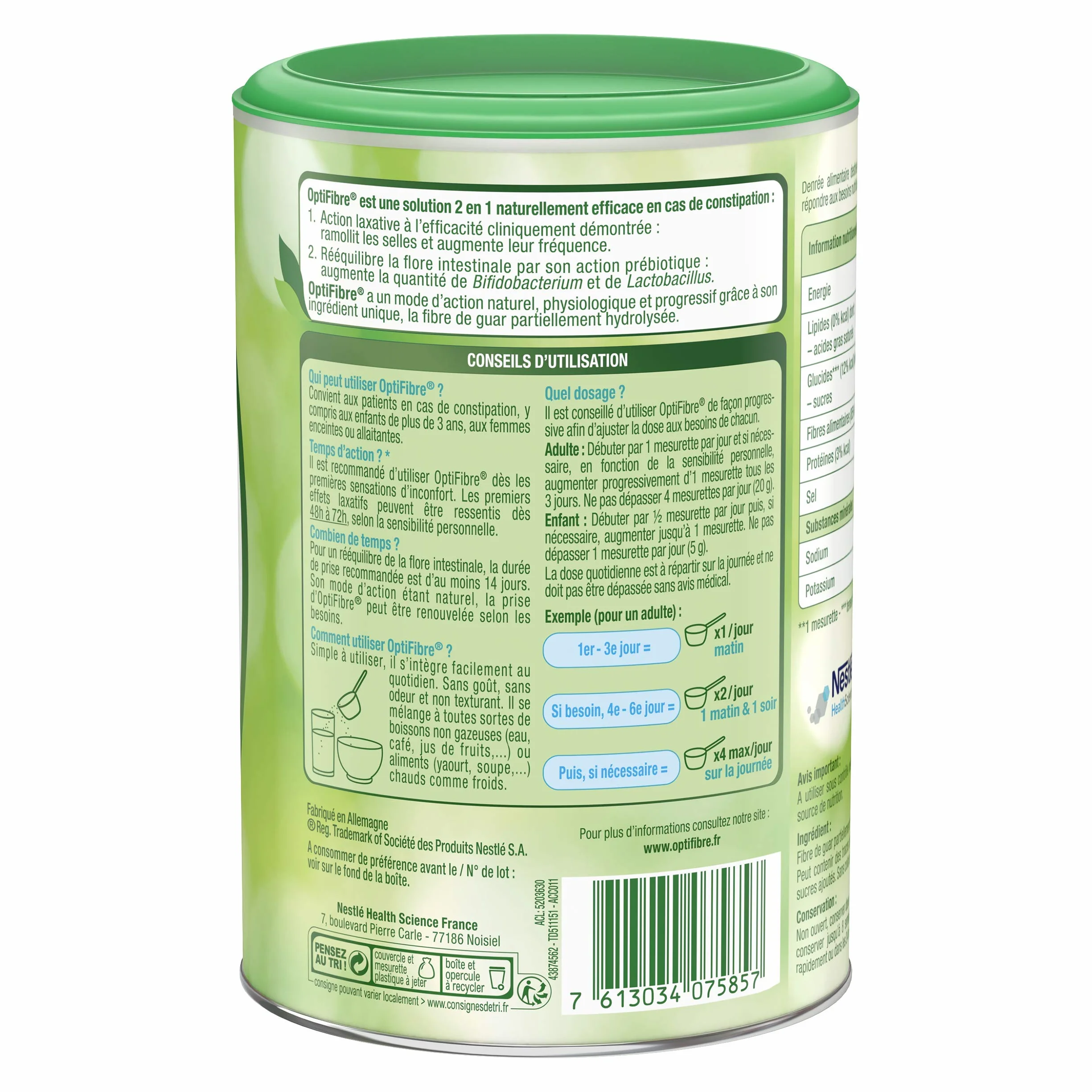 Nestlé OptiFibre 250 g