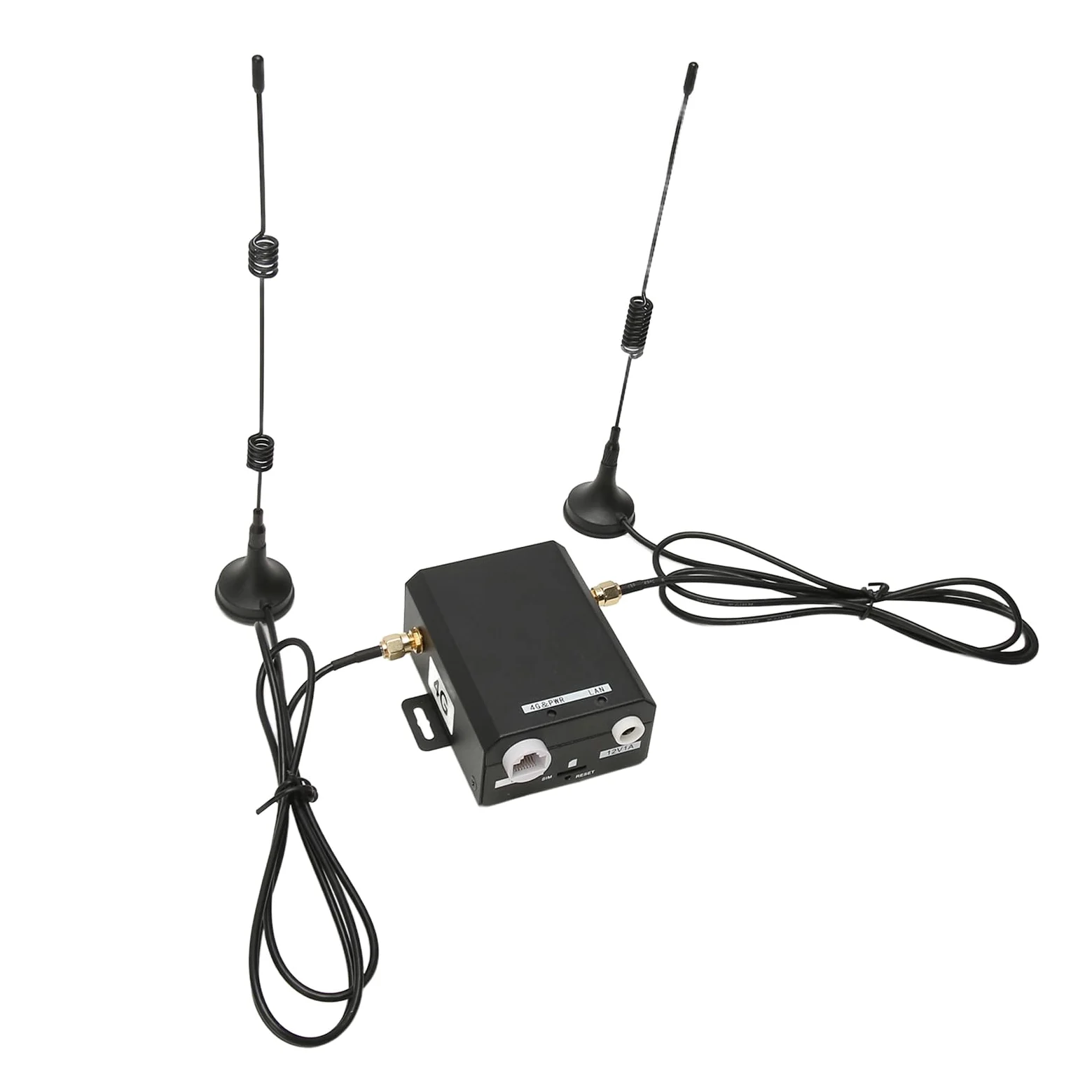 Septpenta Router Industriale 4G LTE, Alta velocità 150Mbps, Supporta 16 Utenti WiFi, con 2 Antenne Esterne per Case, Uffici, Fabbriche, Magazzini, Giardini e Parcheggi(Unione Europea)