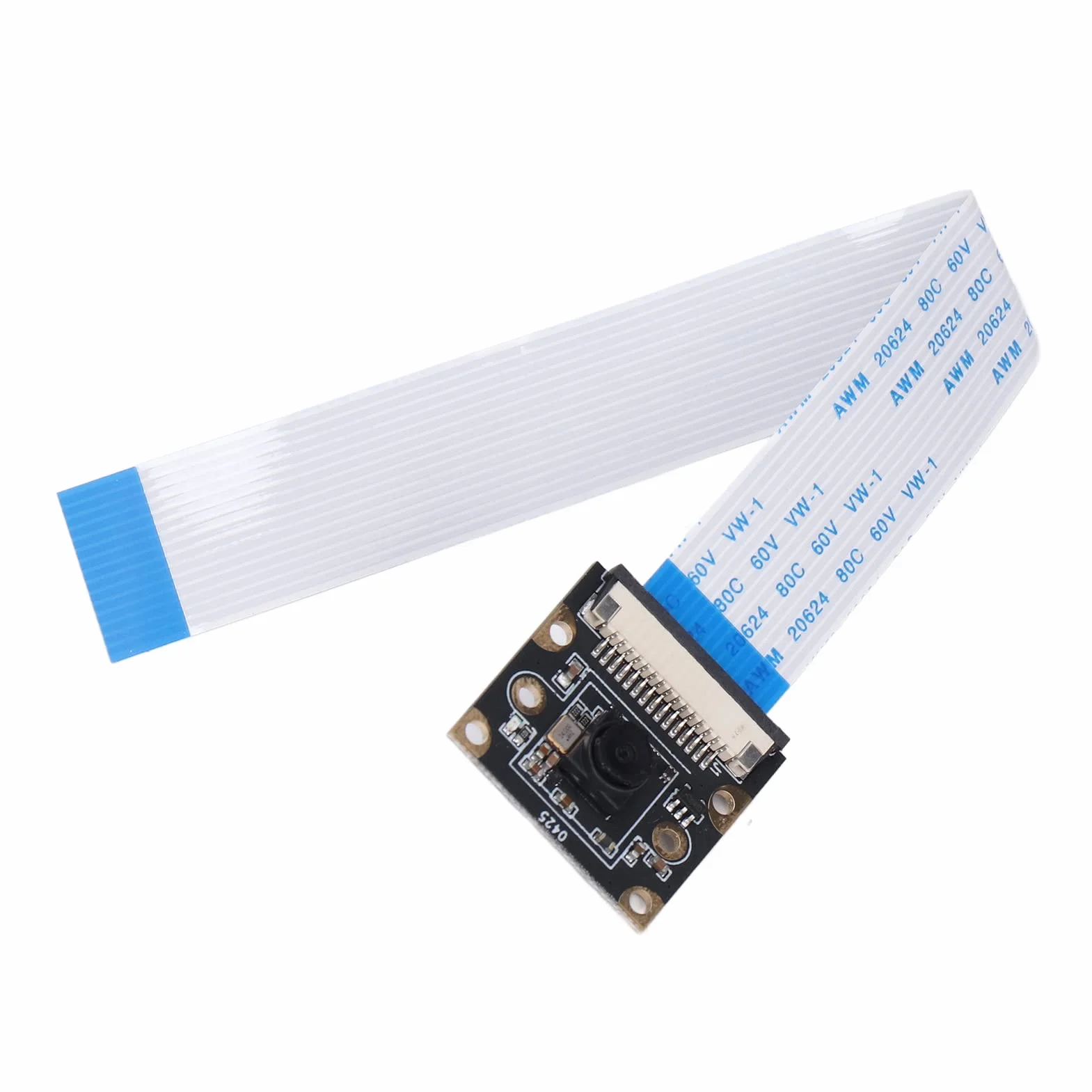 Scheda per telecamere HD a 120 °, chip fotosensibile IMX219 Modulo telecamera per registrazione video CMOS da 1/4 di pollice per il riconoscimento della scena