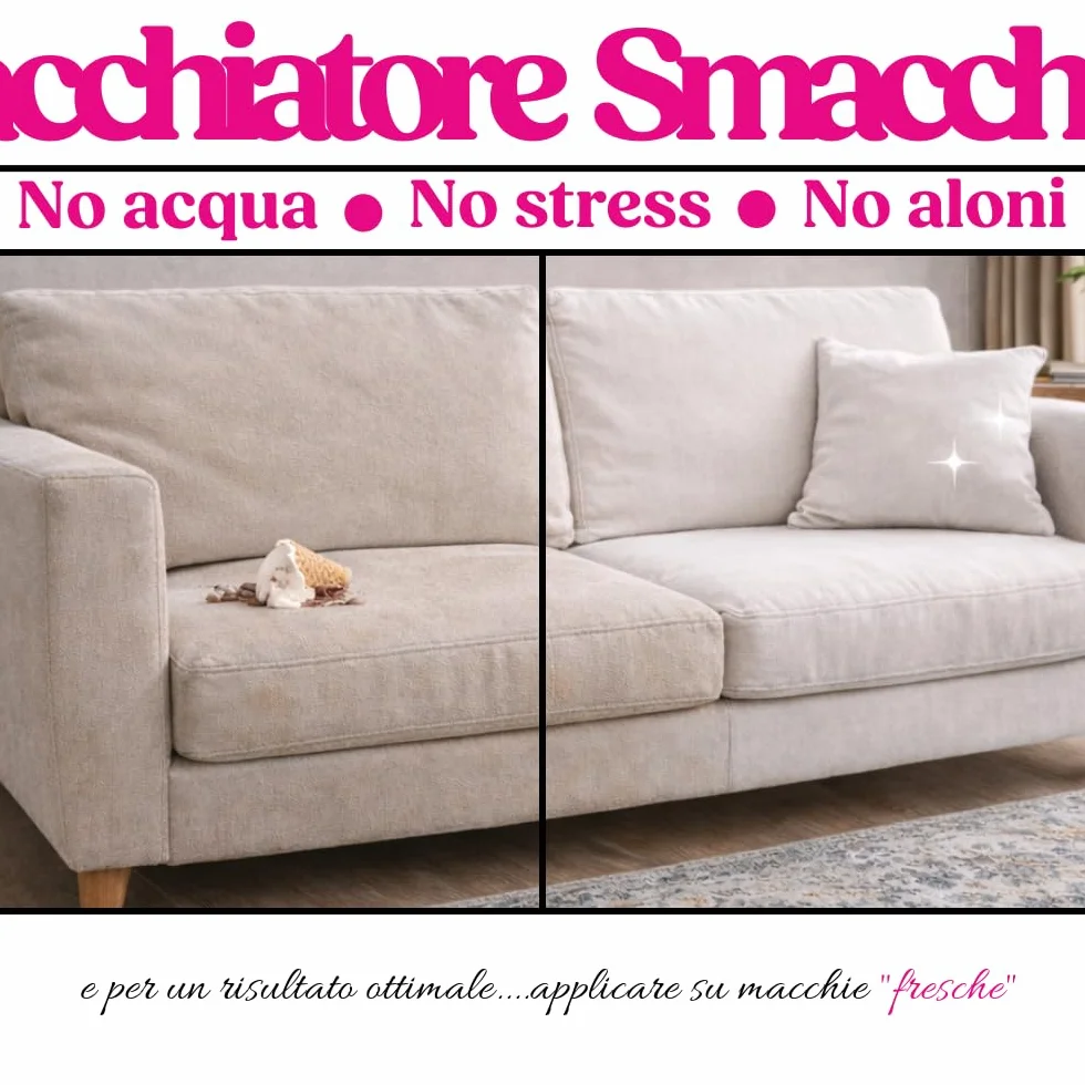 Voilà Smacchiatore Istantaneo a Secco Spray per Tessuti 2 x 200 ml