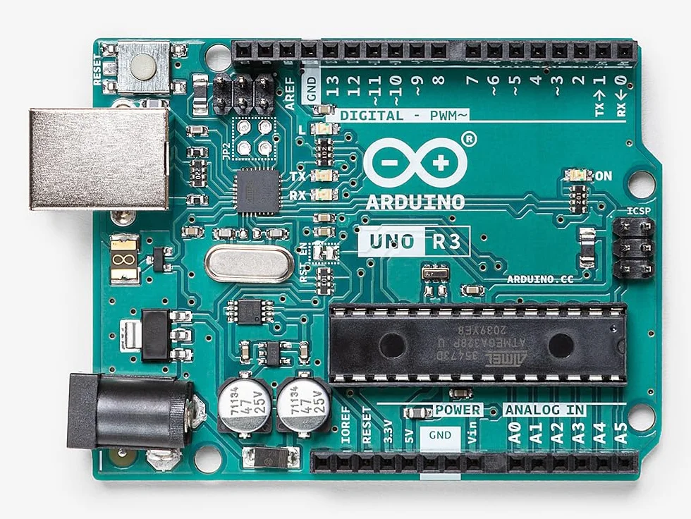 Arduino UNO Rev3 [A000066] - Scheda di sviluppo versatile con microcontrollore ATmega328P, compatibile con Arduino IDE, ideale per principianti e progetti di elettronica, robotica e fai da te