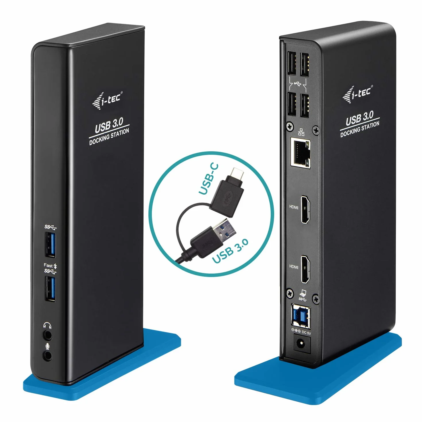 i-tec Docking station USB 3.0/USB-C Dual HDMI